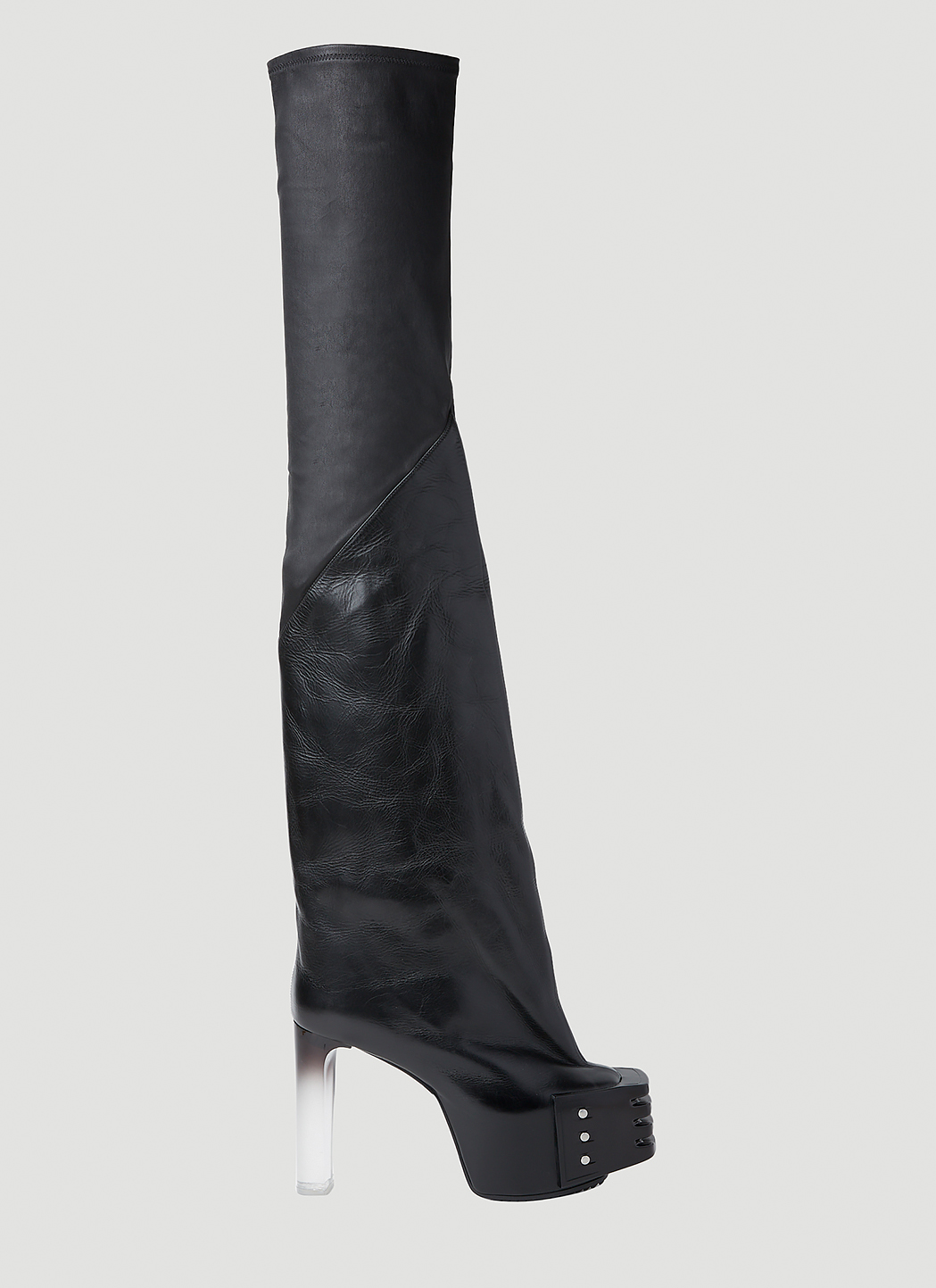 Oblique Platform Boots