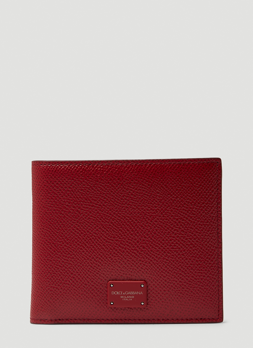 Dolce&Gabbana Logo Plaque Bifold Wallet