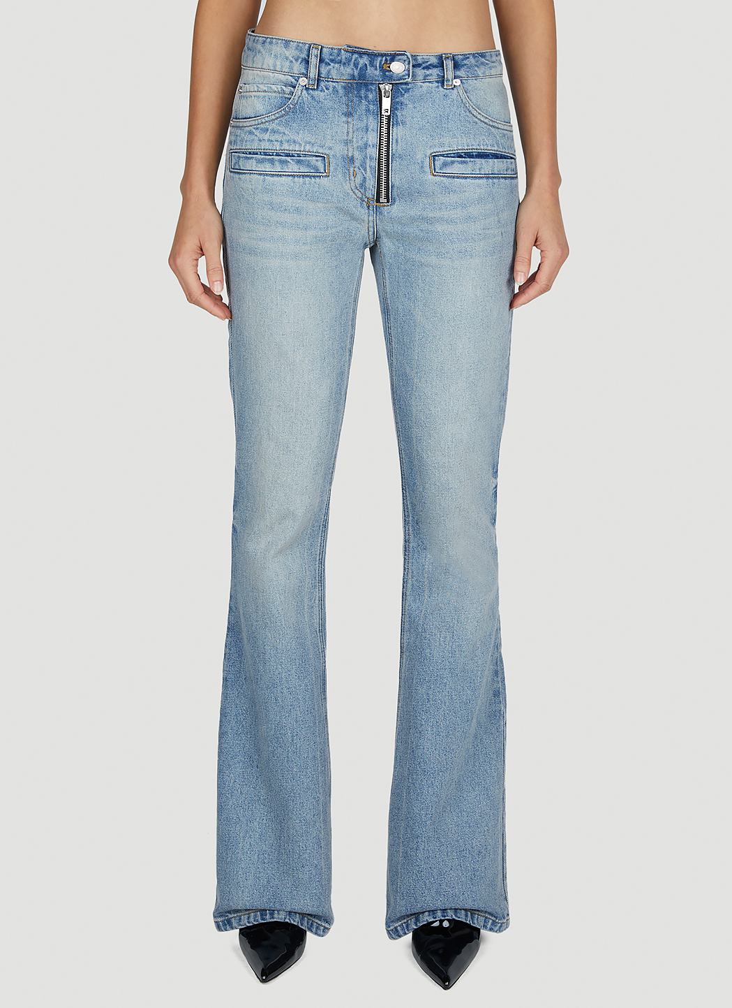 Courrèges Zip Jeans