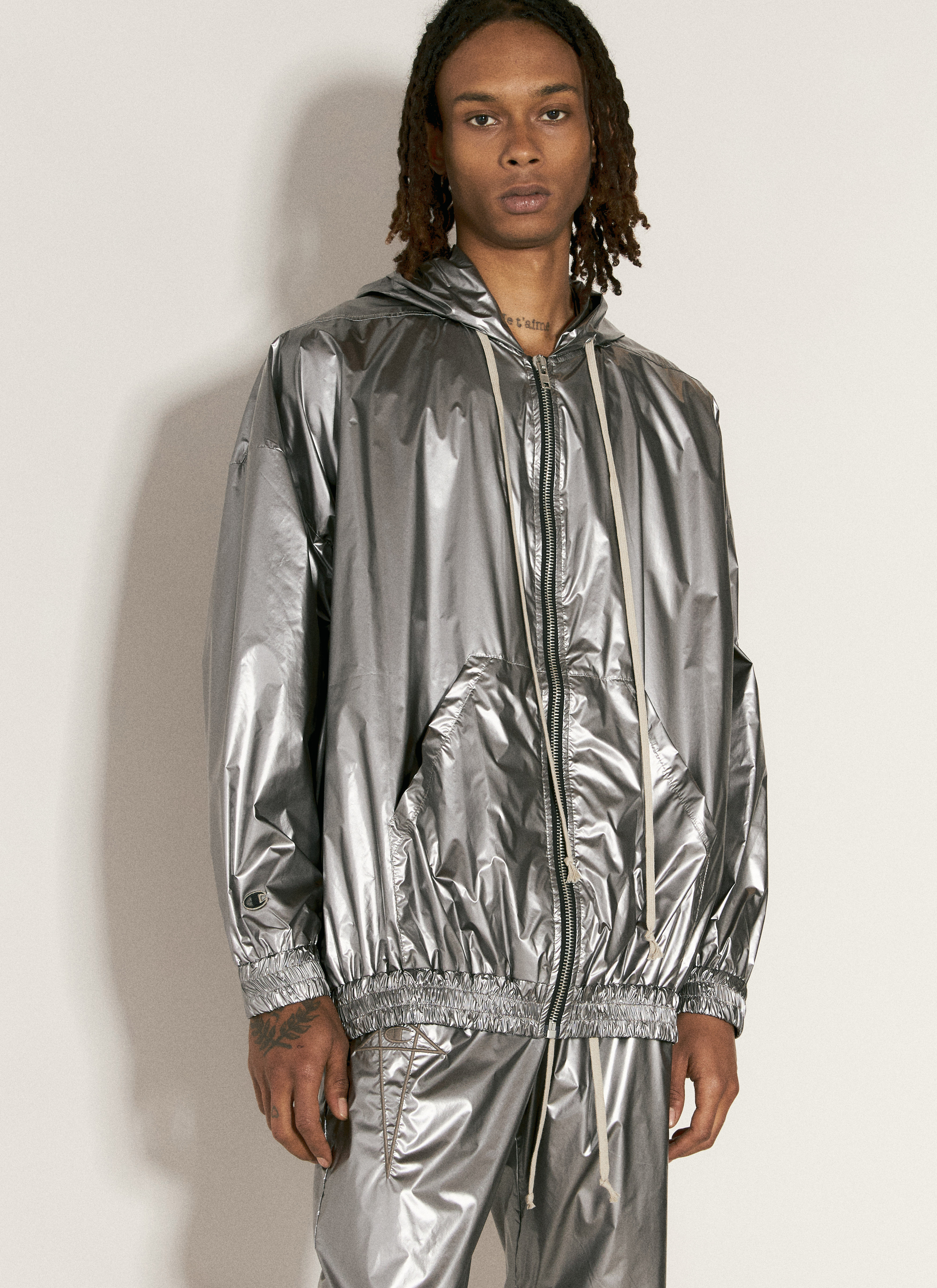【希少・名作】Rick Owens 11SS ANTHEM期 インターシャ XS SOLD) SS11 Rick Owens Anthem Safari Asymmetrical Leather Jacket (L