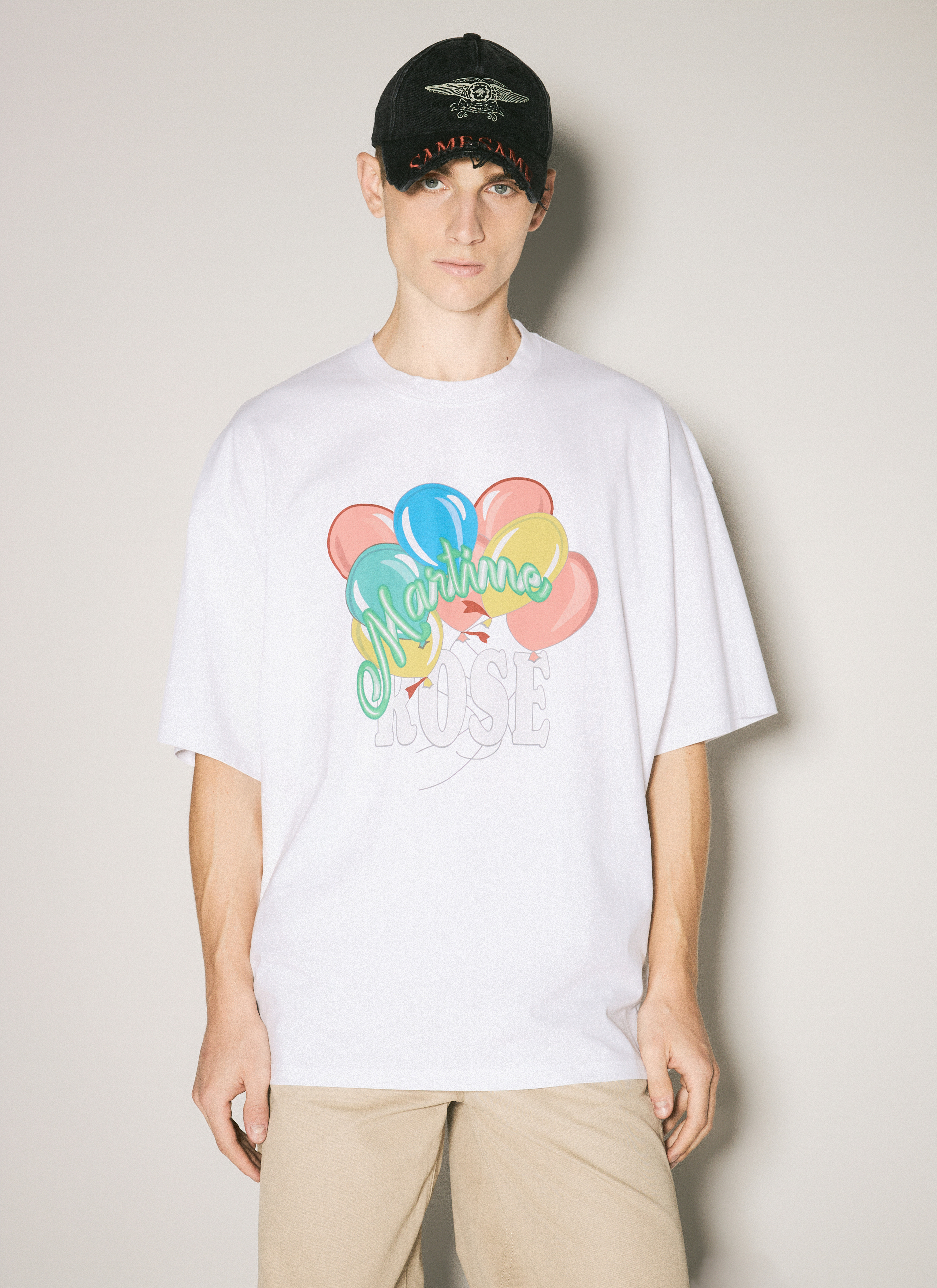Martine Rose レディース オーバーサイズグラフィックTシャツ の