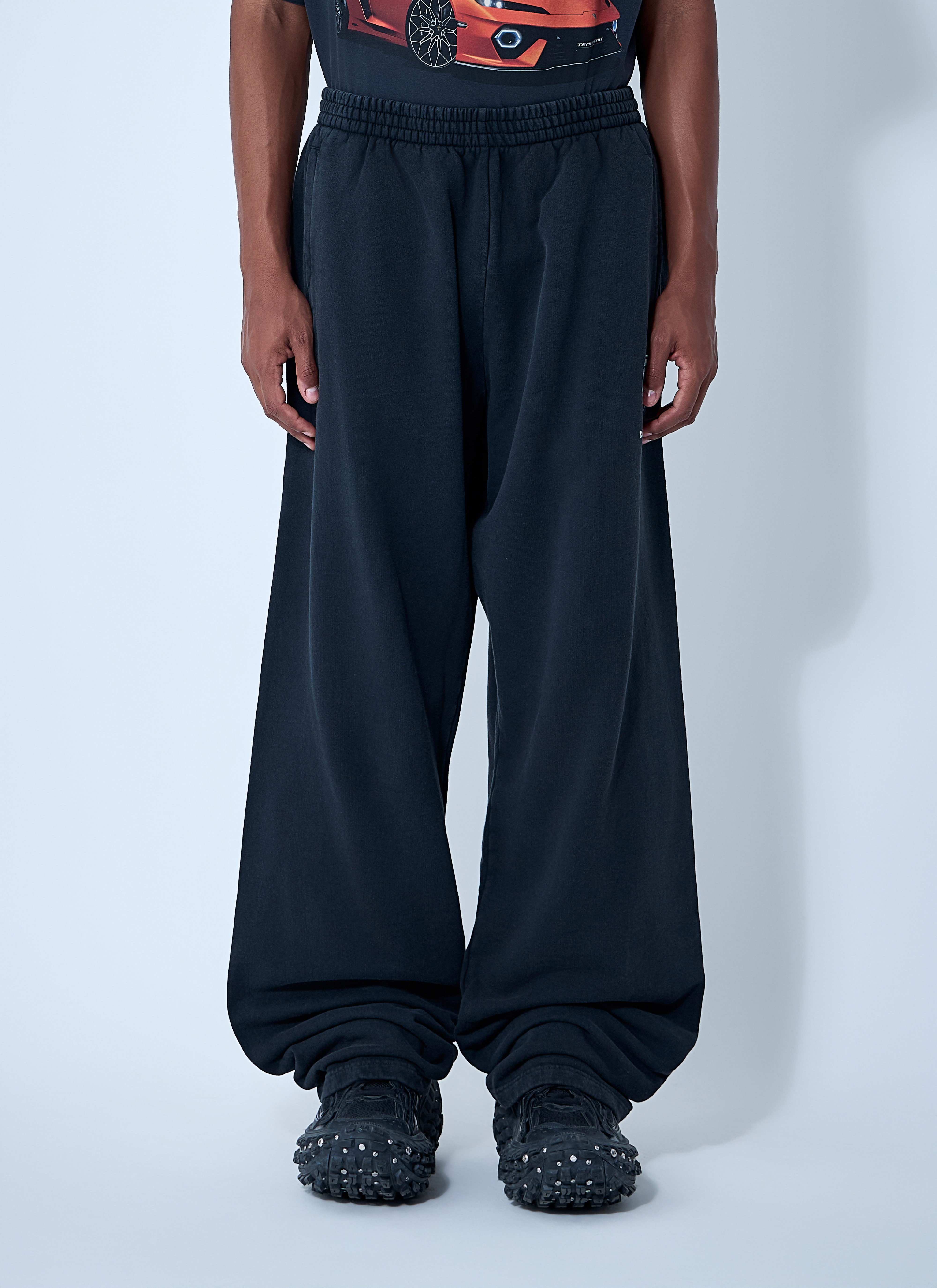 BALENCIAGA ✖️Lamborghini コラボワイドパンツ Balenciaga x Lamborghini Men's' Automobili Lamborghini Track Pants