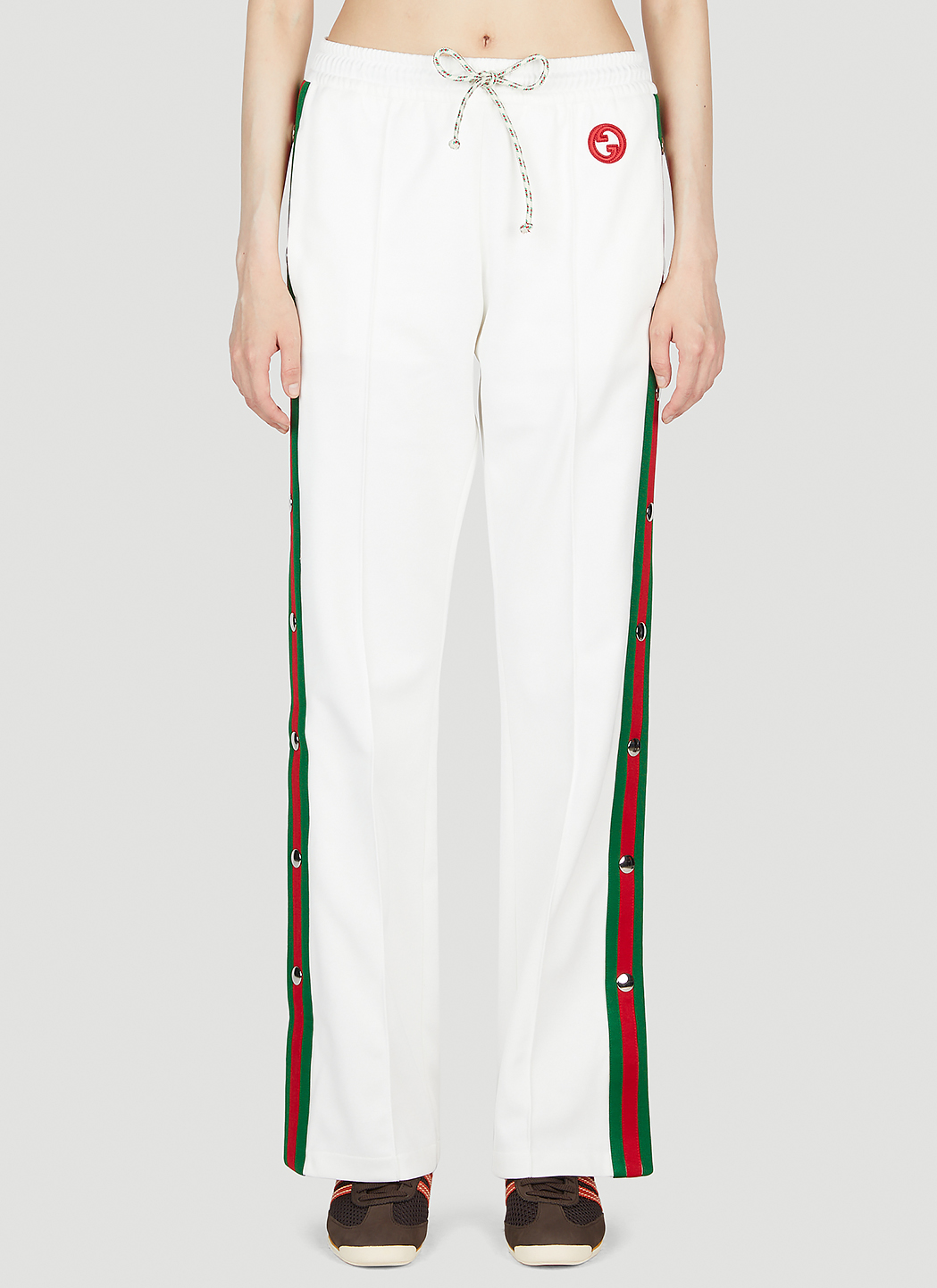 Mens Contrast Popper Track Pants  Mens Clothing from Cooshticom