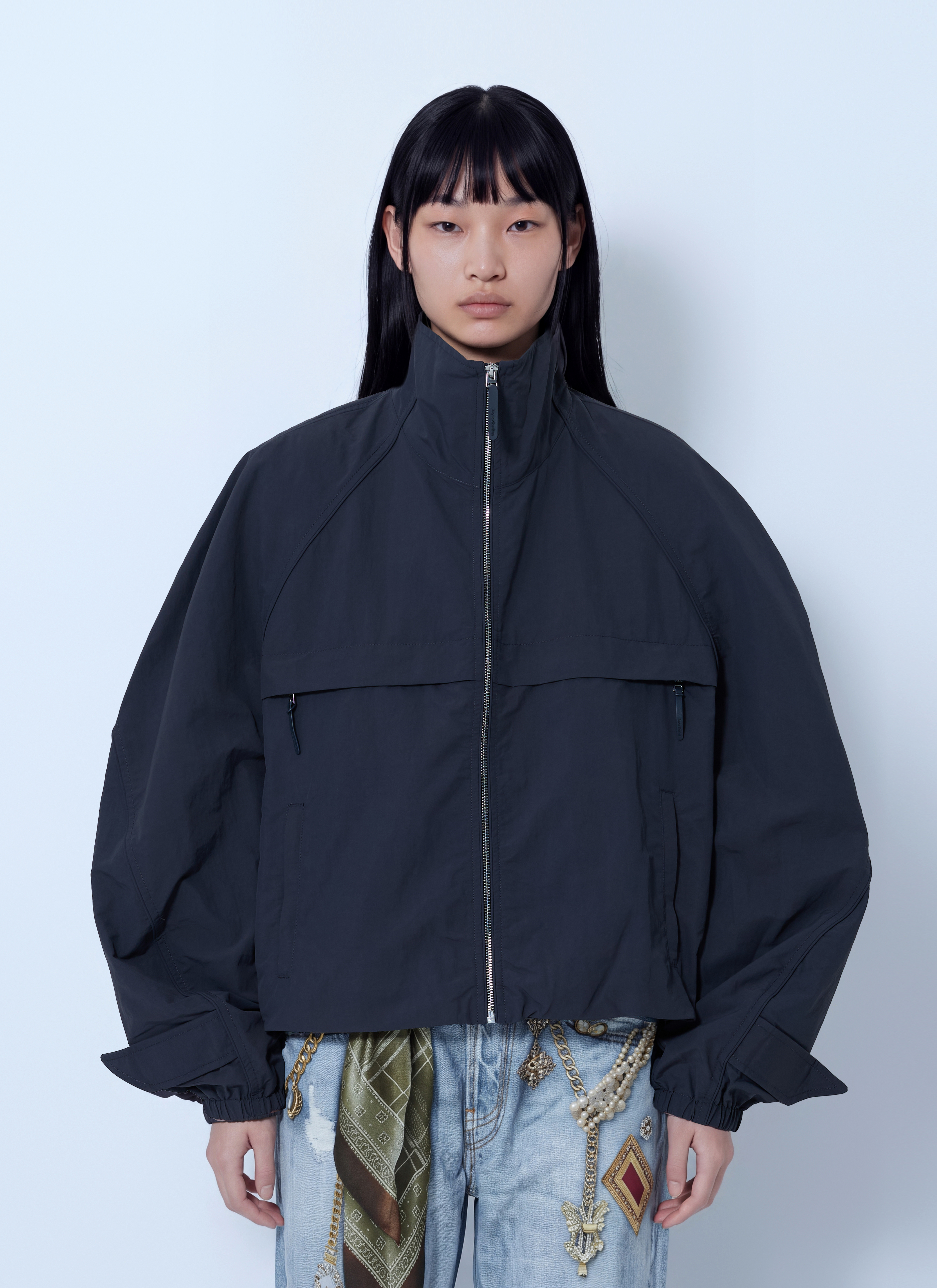 Acne Studios Acne Studios Nylon Logo Jacket