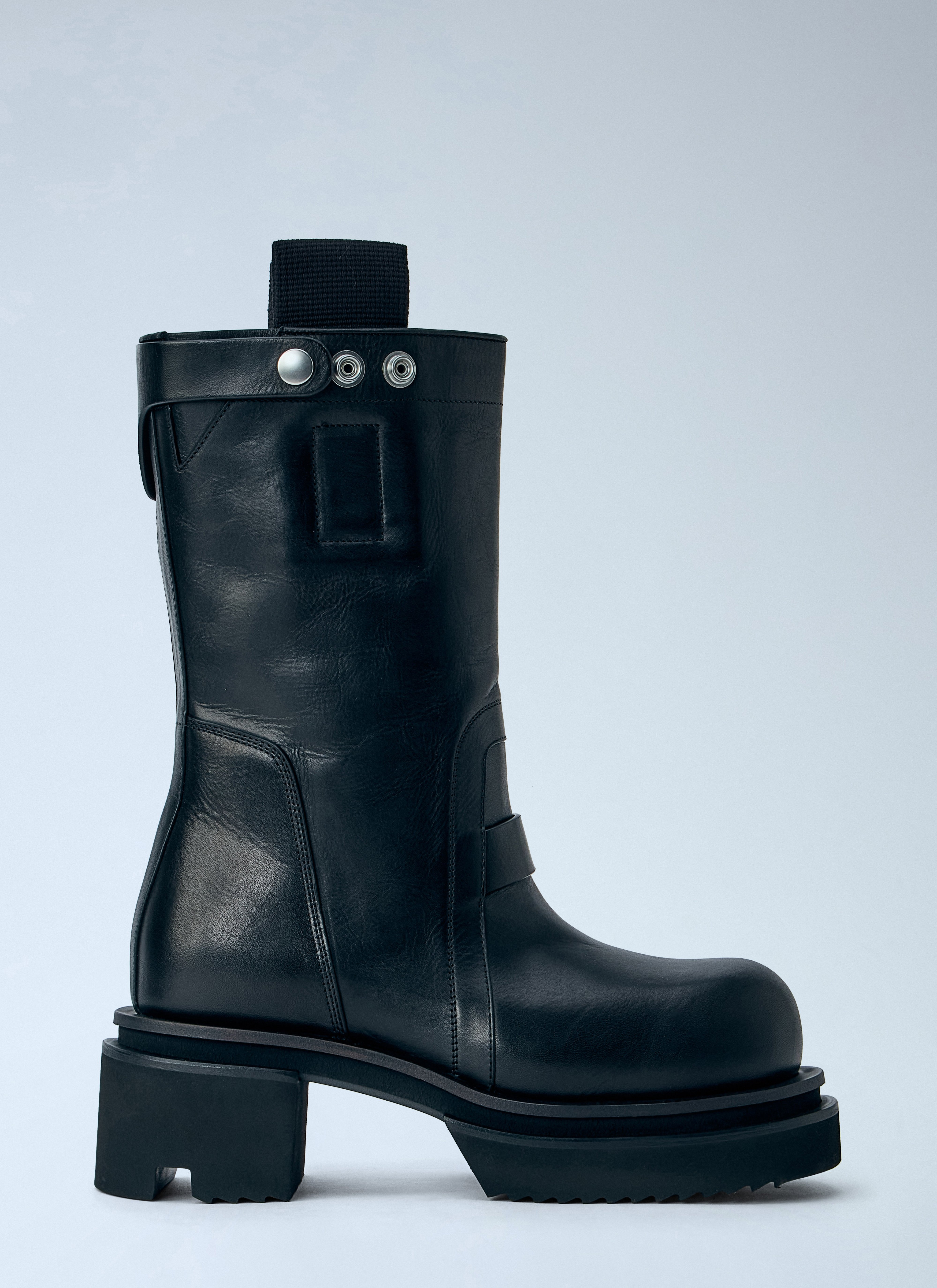 Rick Owens Rick Owens Pull On Bogun Leather Boots