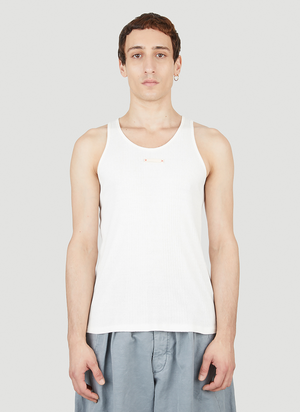 Chest Patch Tank Top