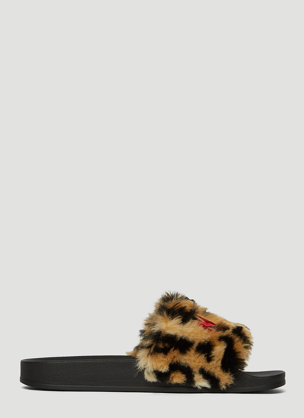 Faux Fur Slides