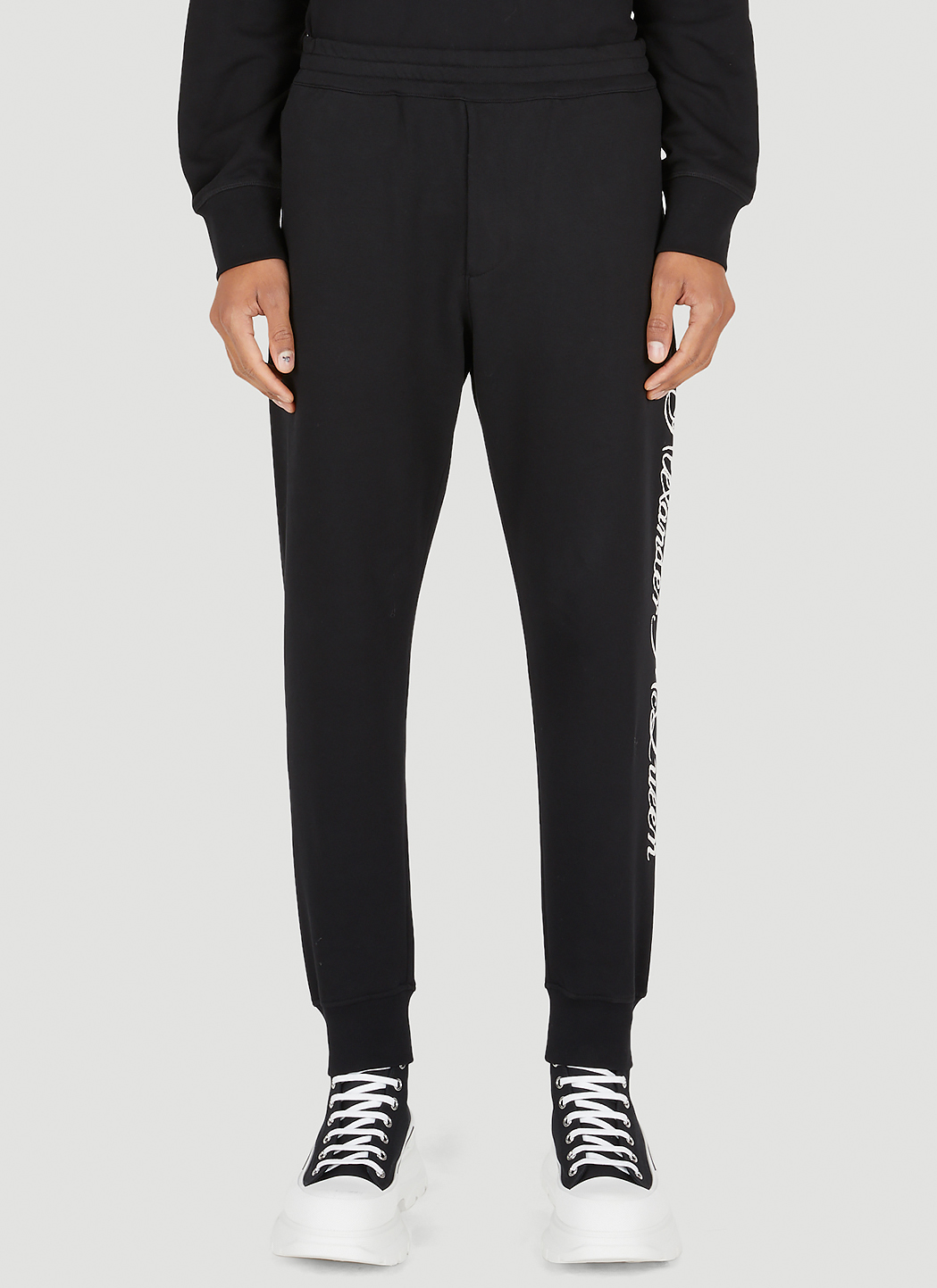 Logo Print Track Pants