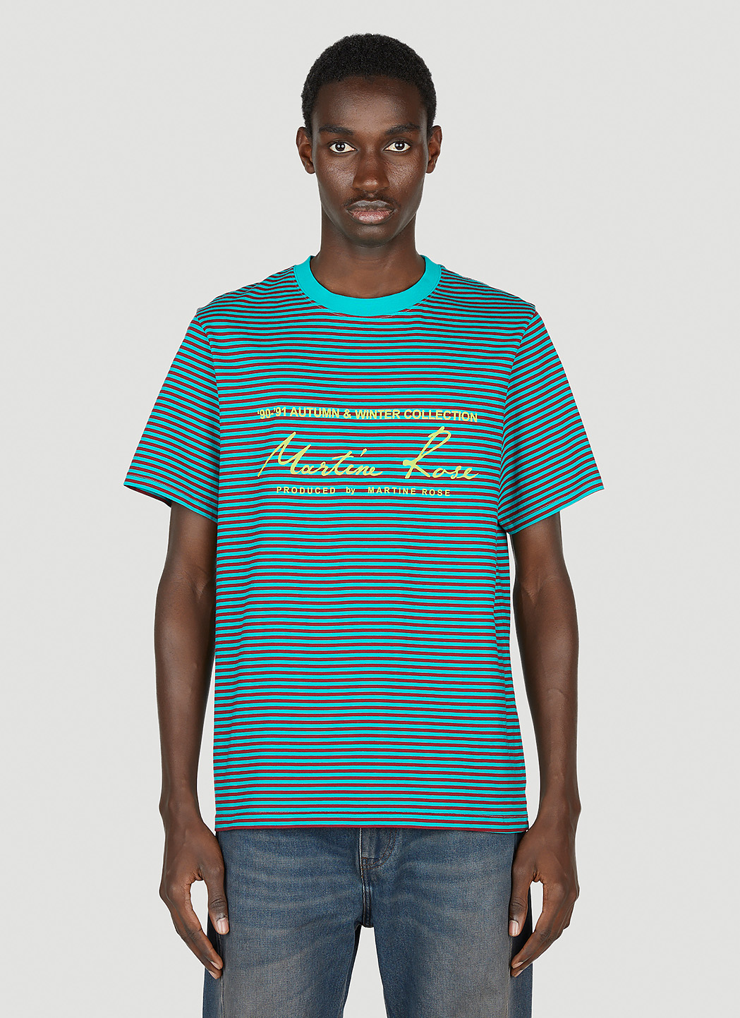 Striped Logo T-Shirt