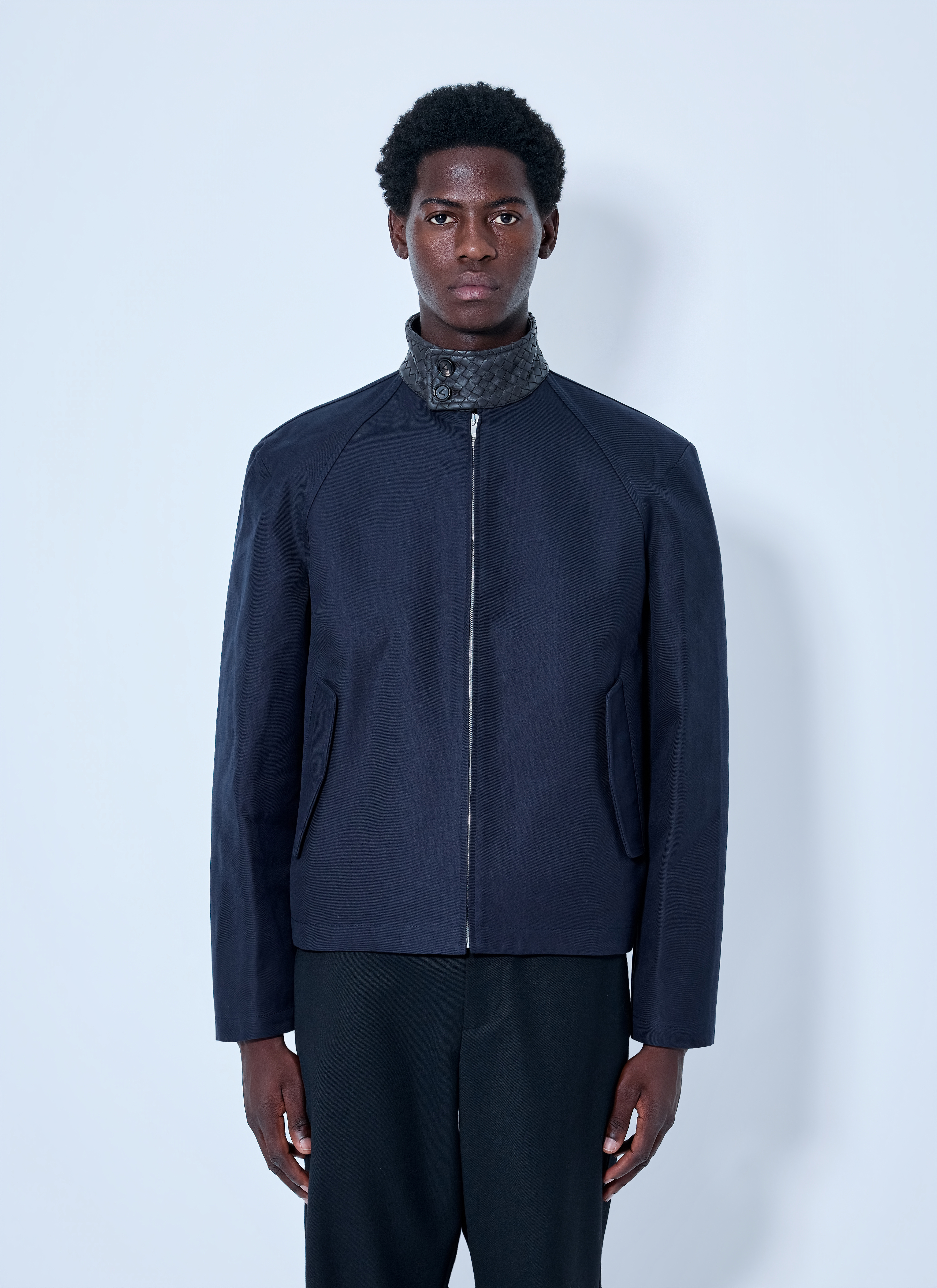 BOTTEGA VENETA Bottega Veneta High-Collar Zip Jacket