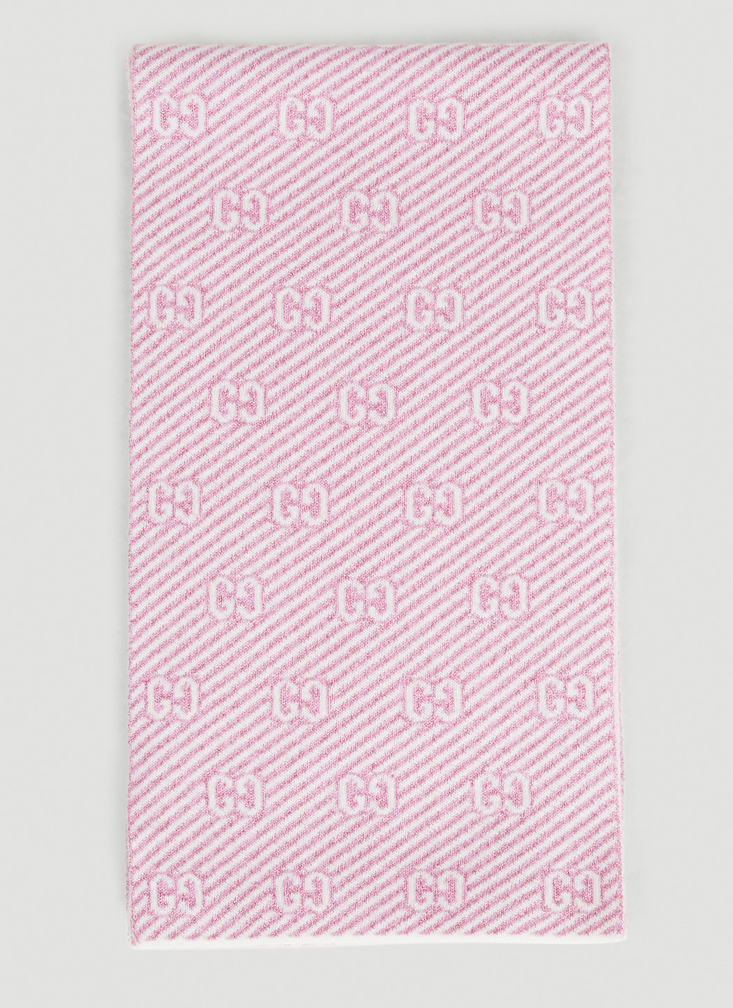 GG Diagonal Stripe Scarf