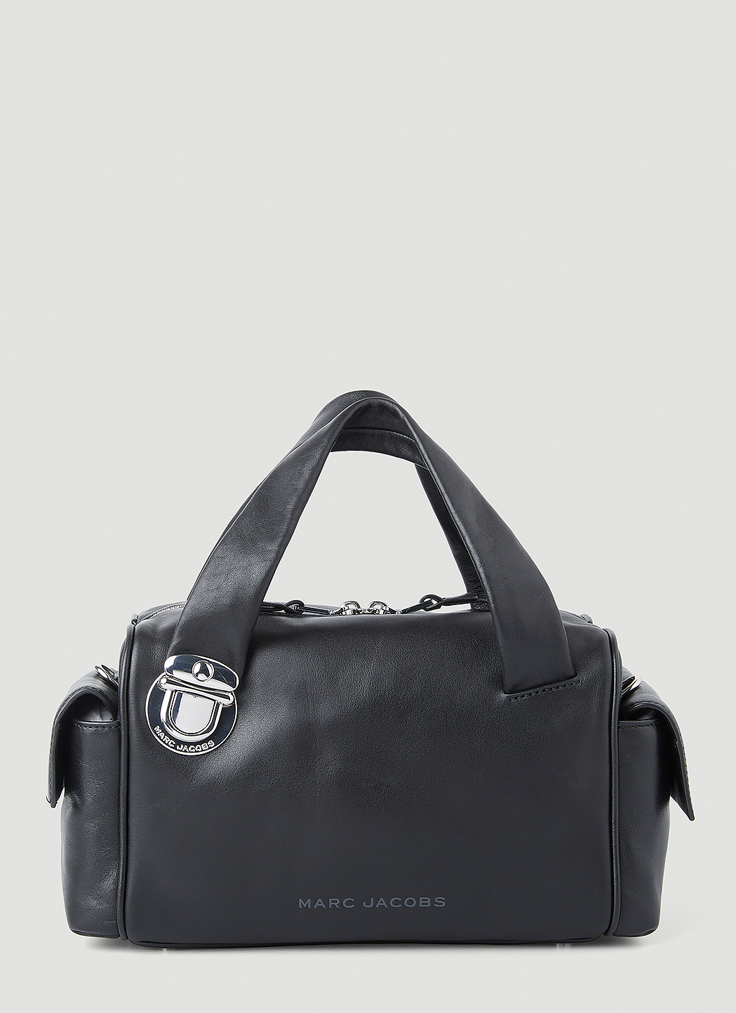 Marc Jacobs The Pushlock Mini Hobo Bag Black