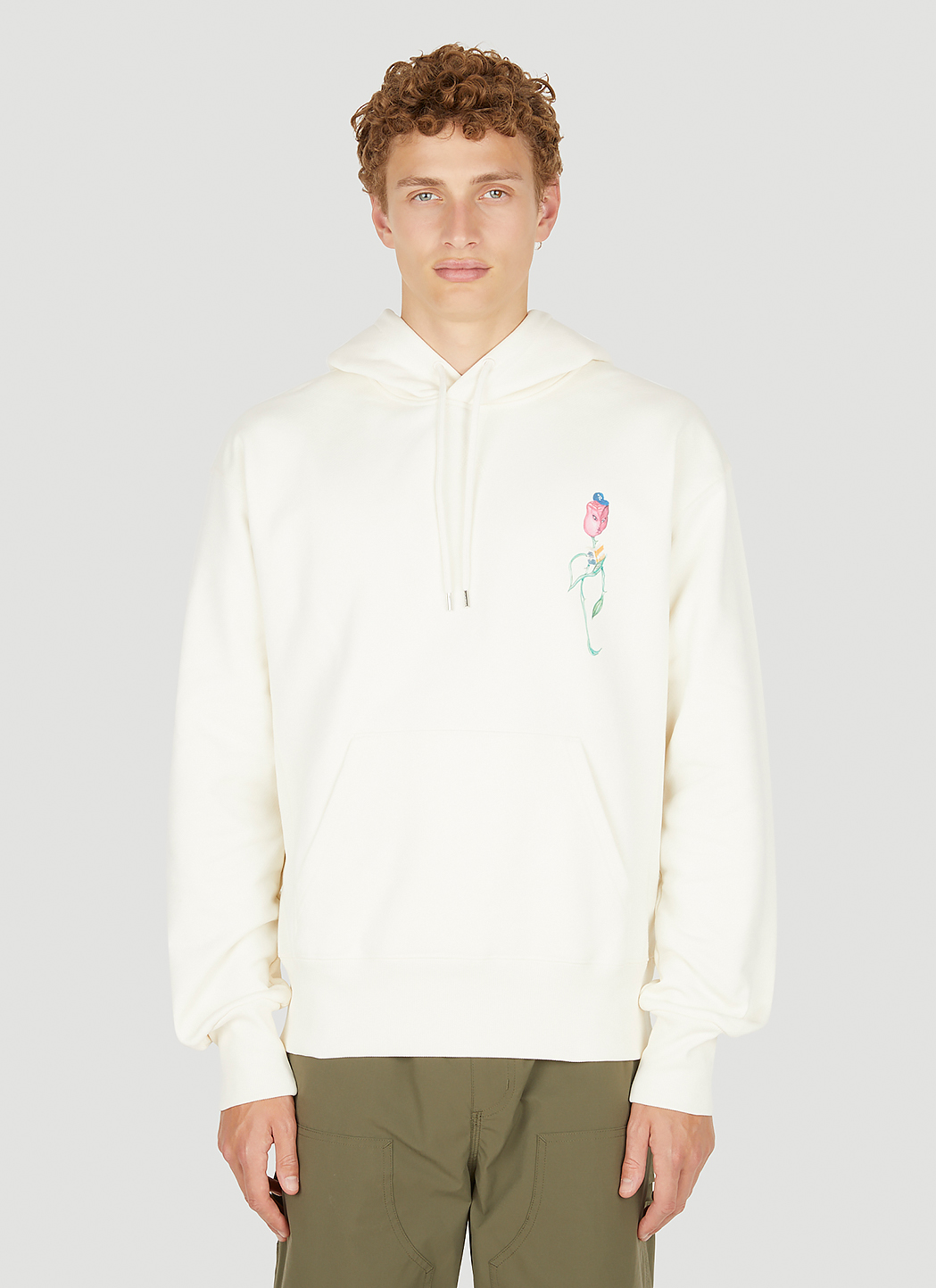 Flowers Hooded Sweatshirt