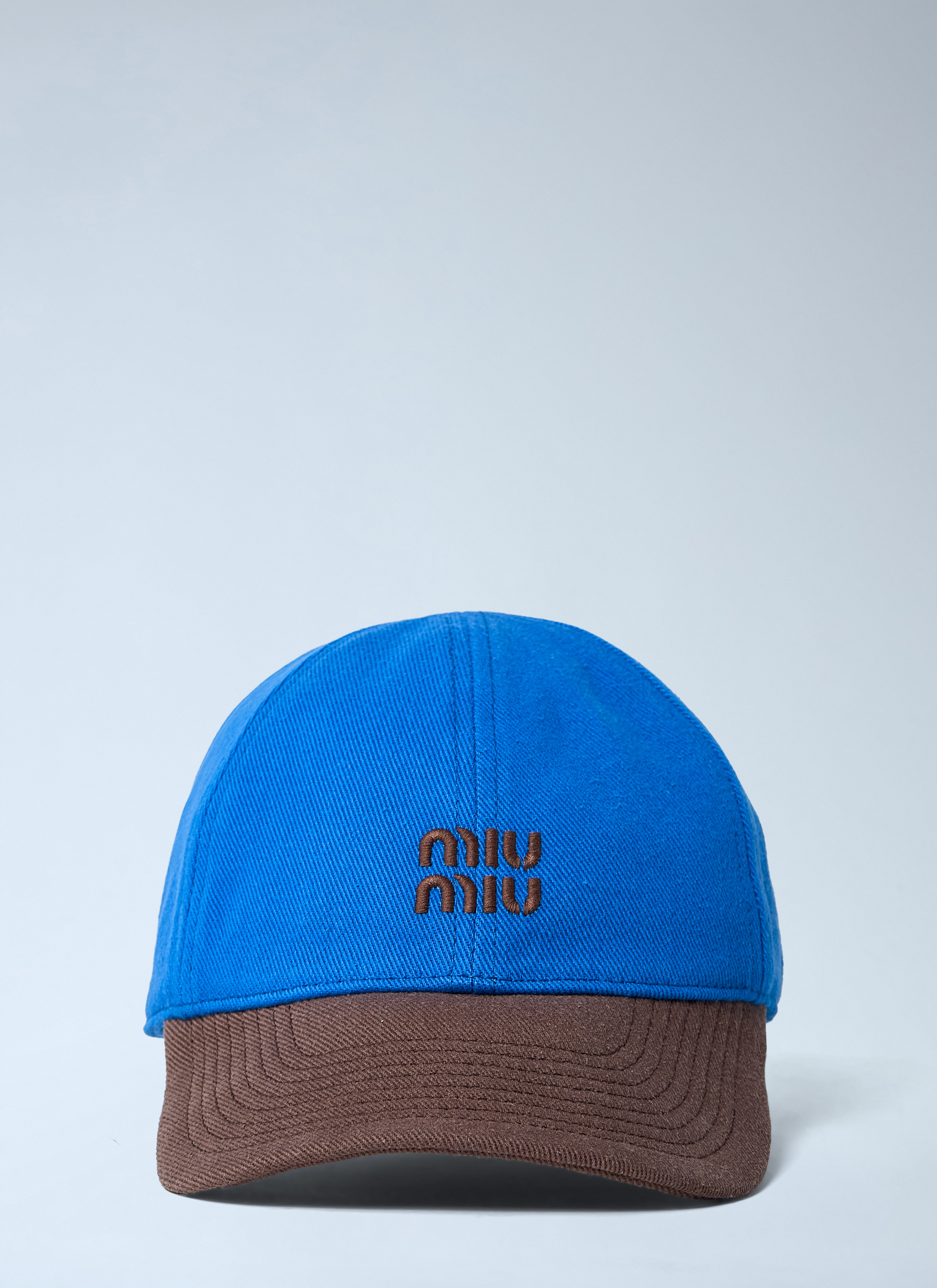 Miu Miu Miu Miu Logo Motif Baseball Cap