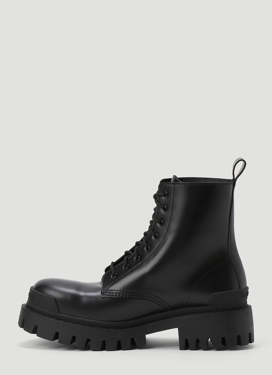 balenciaga laces black