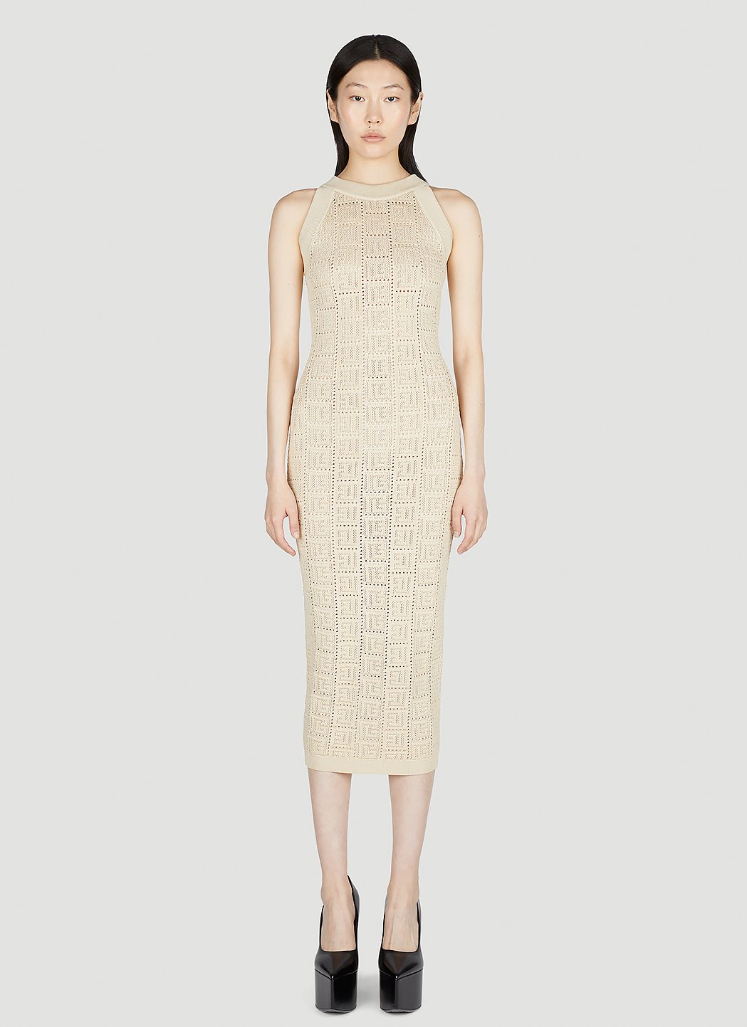 Monogram Knit Dress