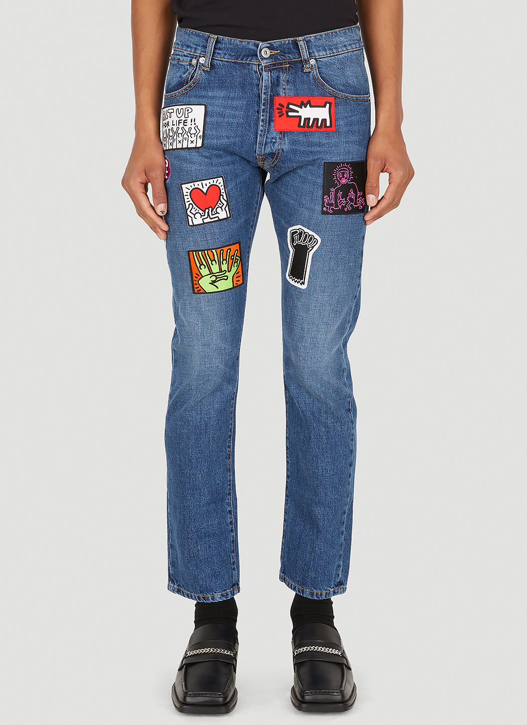 x Keith Haring Jeans