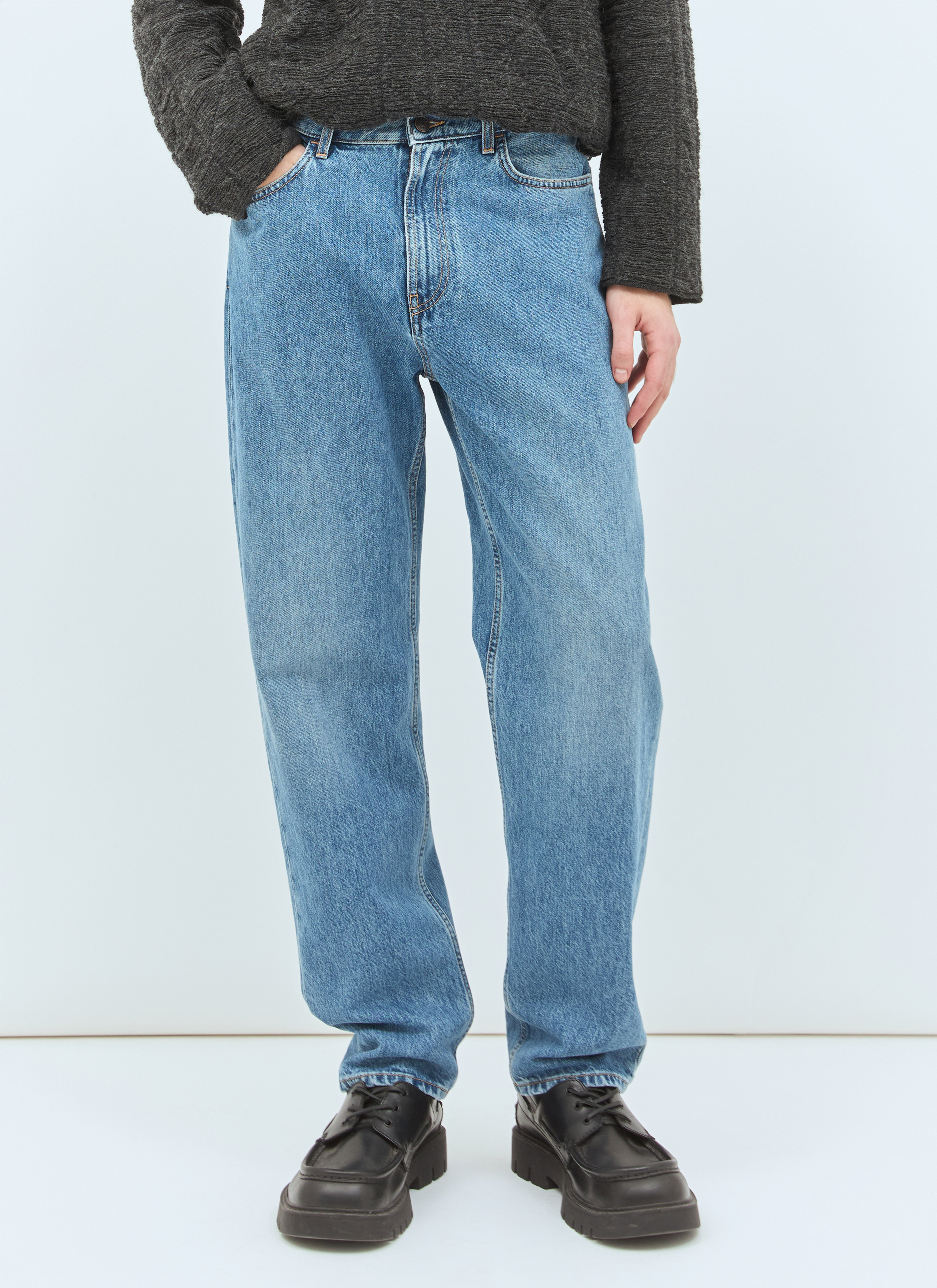 【美品】 The Row ザロウ Elordi Jeans Men ジーンズ The Row Men's' Elordi Jeans in Black | LN-CC®