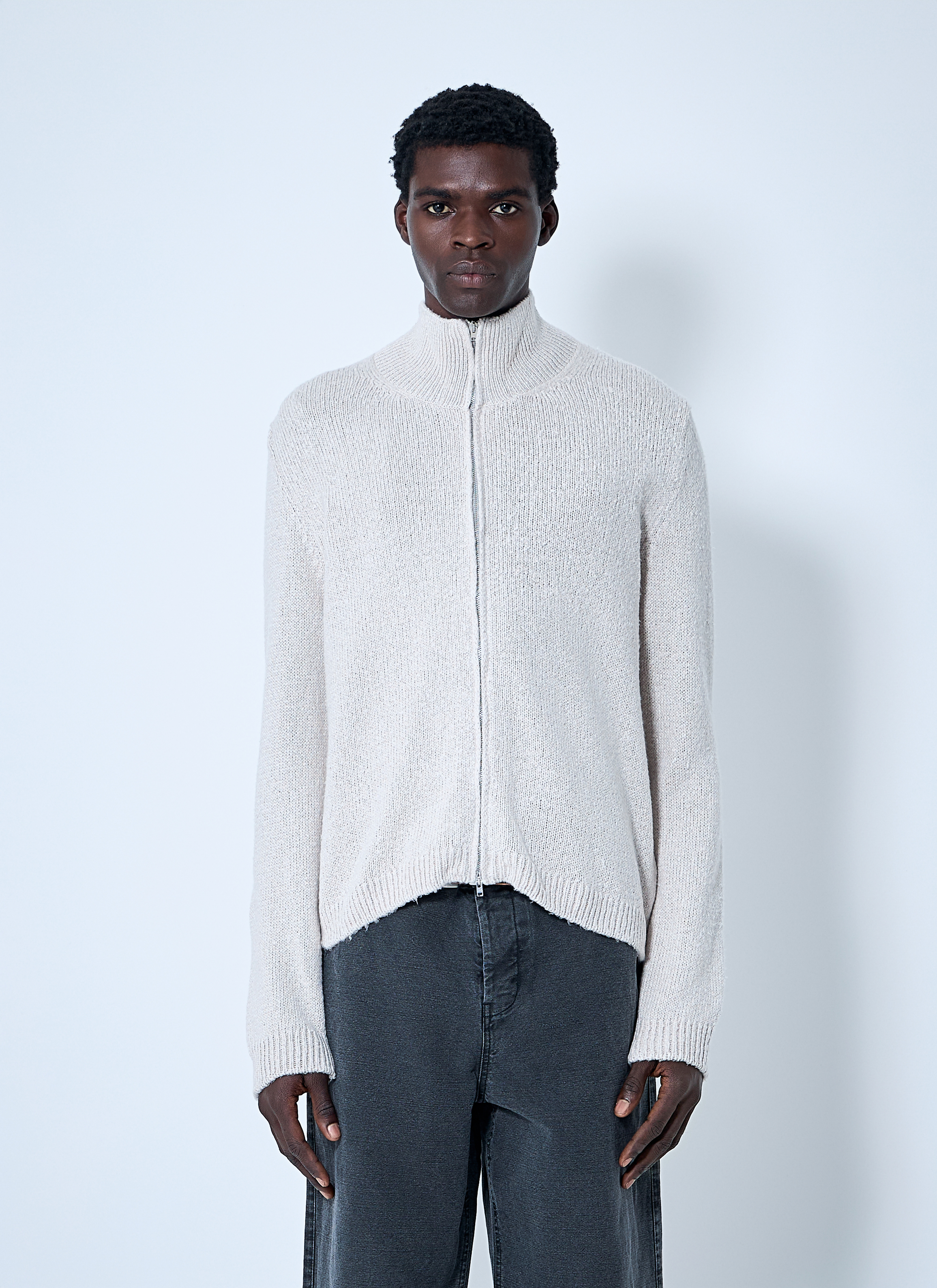 トップス OUR LEGACY FLOAT FUNNEL44 Our Legacy - Float Funnel Uncut Ruby Softest Mohair Silk