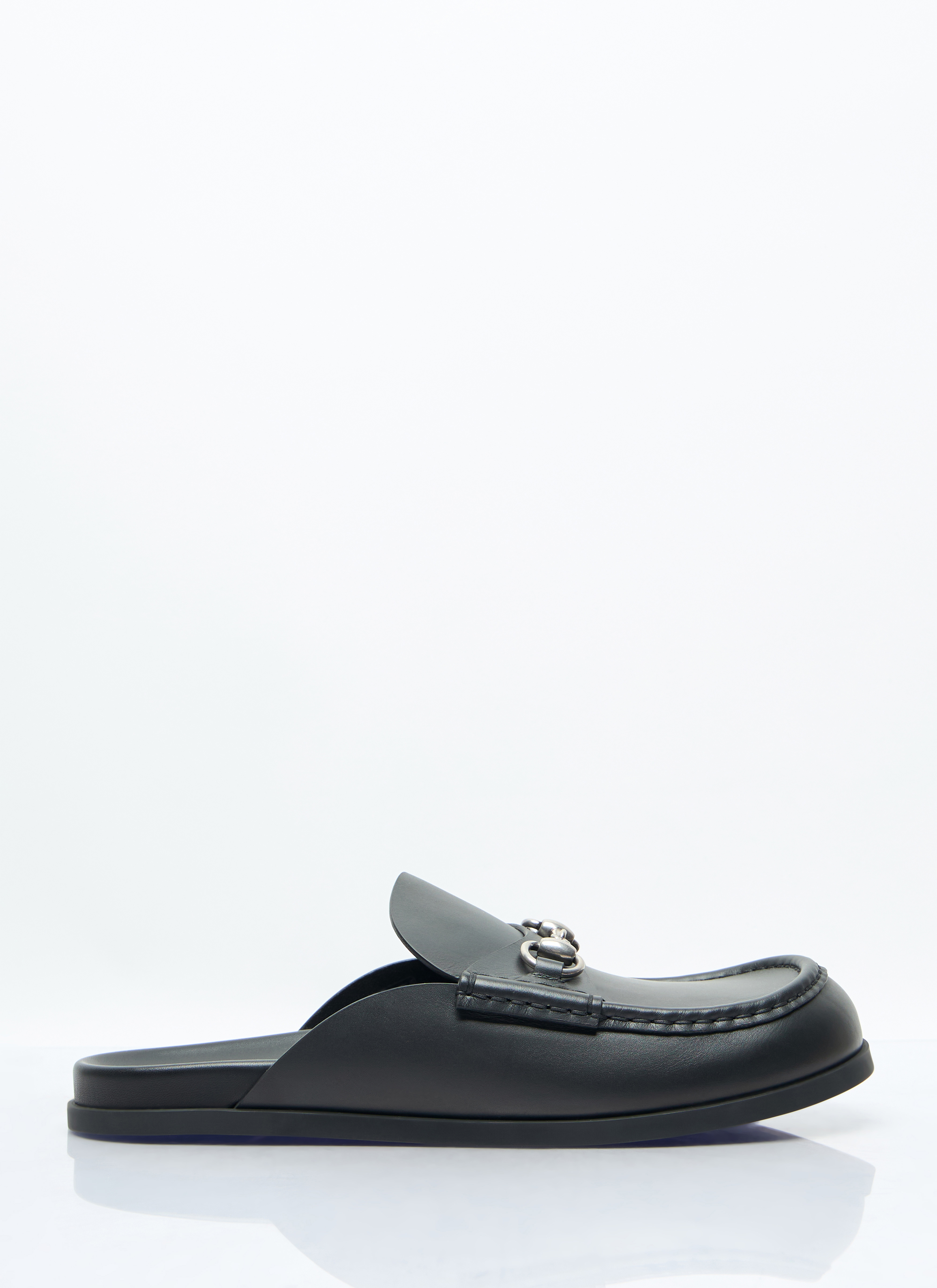 GUCCI ミュール ブラック Gucci Men's' Horsebit Mule in Black | LN-CC®