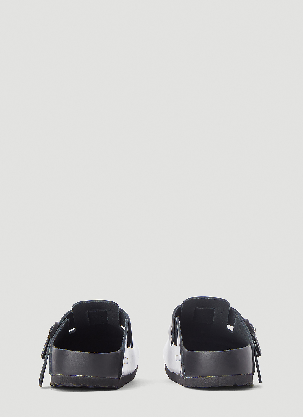 rick owens iridescent birkenstock