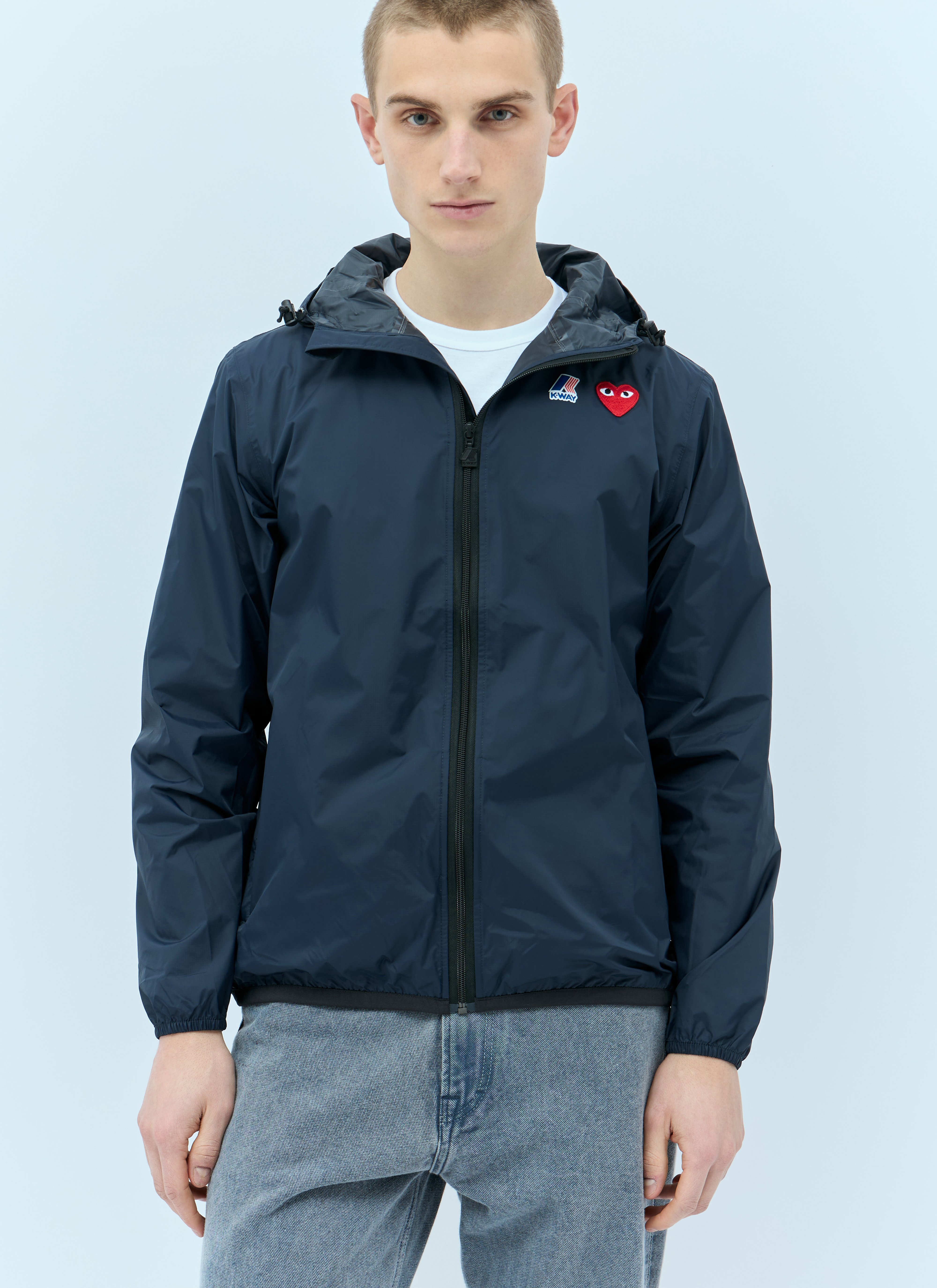 Comme Des Garçons PLAY レディース x K-WAY ウインドブレーカー