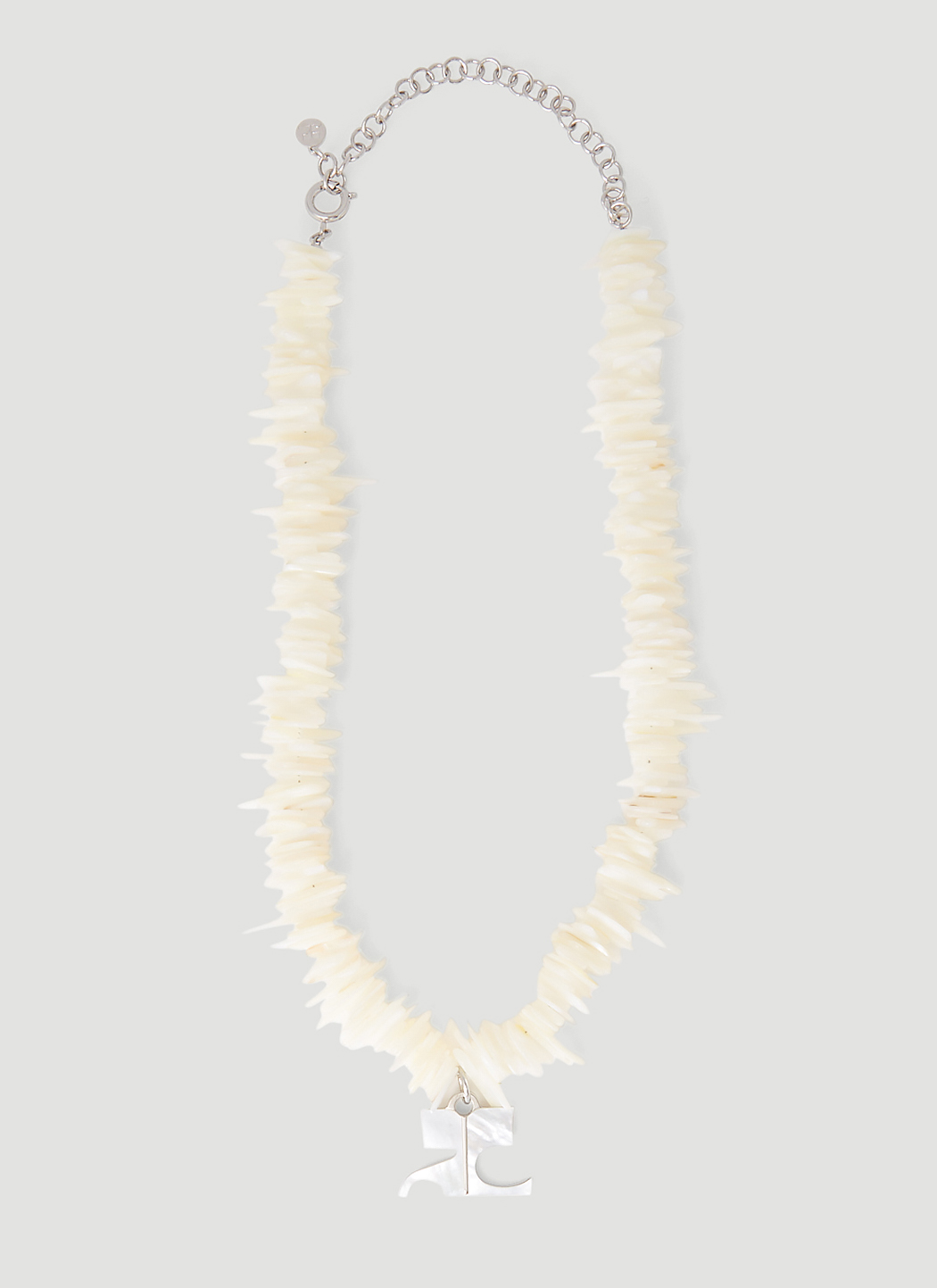 Courrèges Coral Choker Necklace