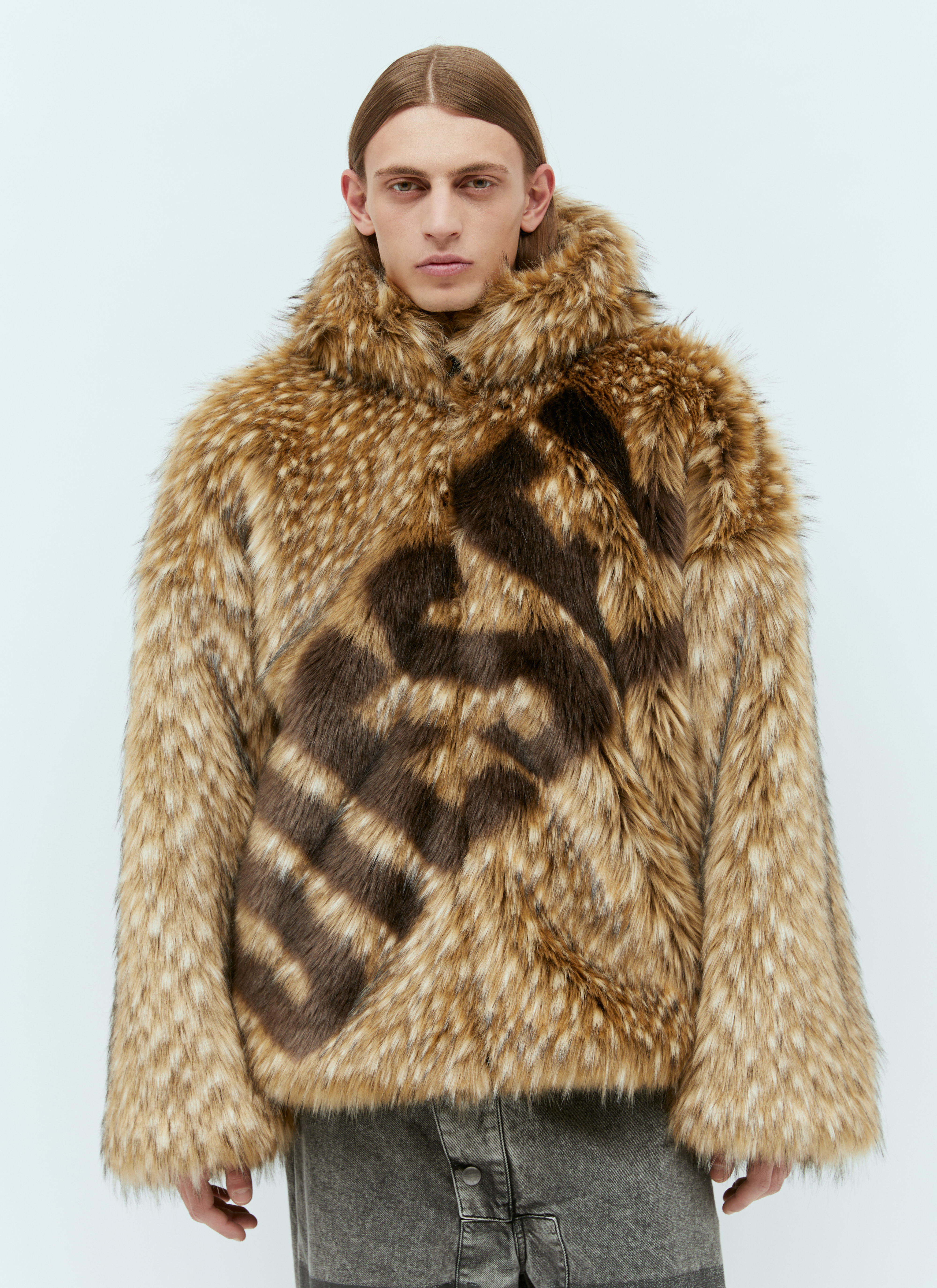 Diesel W-MAG ファージャケット Diesel Men's' W-Mag Jacket in Brown | LN-CC®