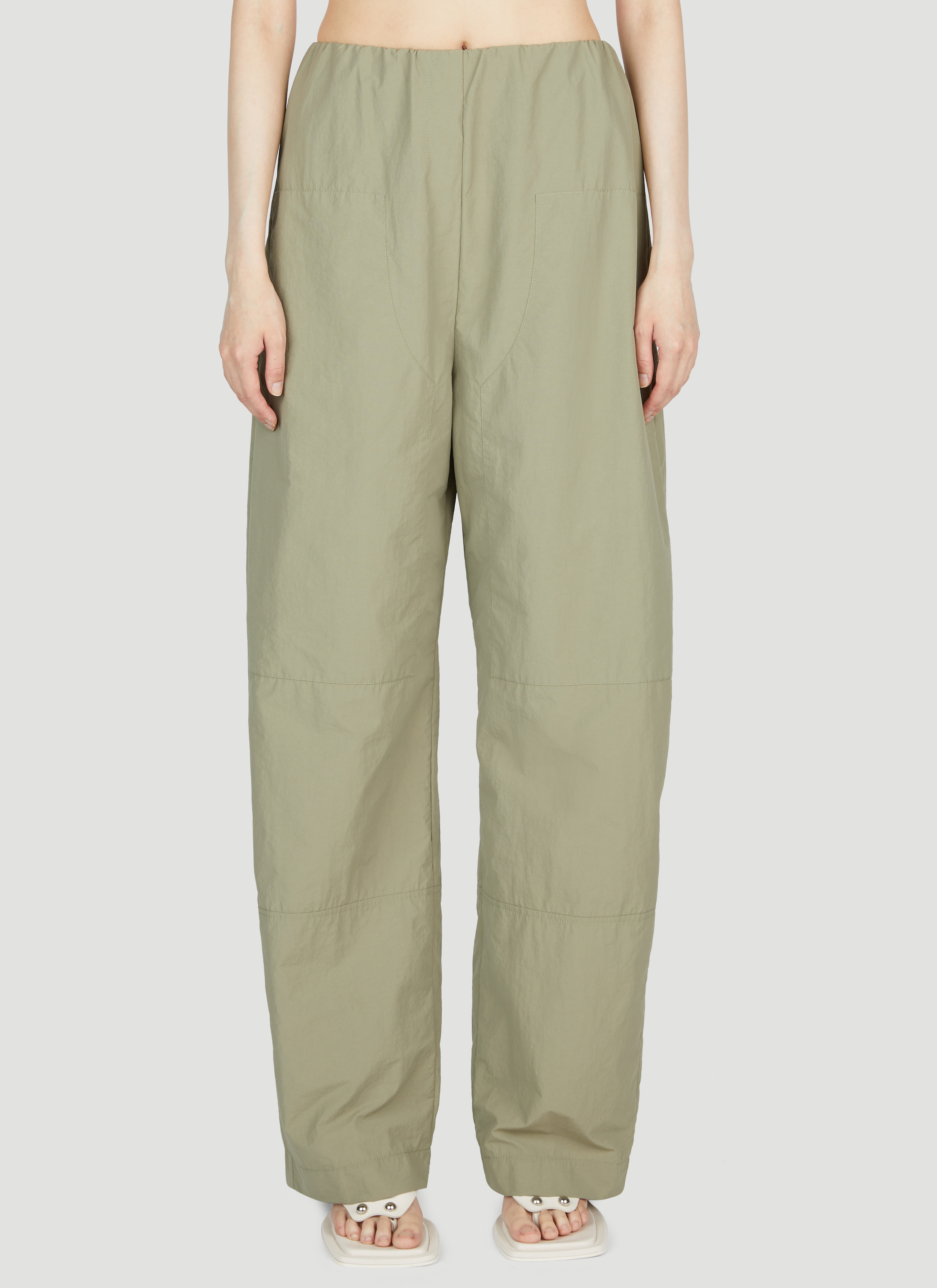 Paris Georgia Women's' Cocoon Track Pants in Khaki | LN-CC®