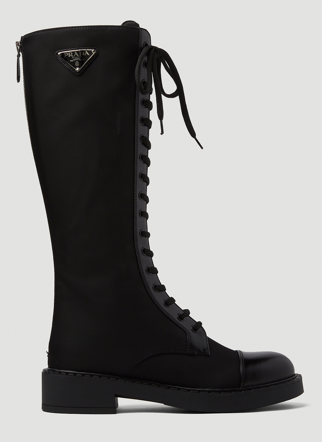 Re-Nylon Knee-High Combat Boots