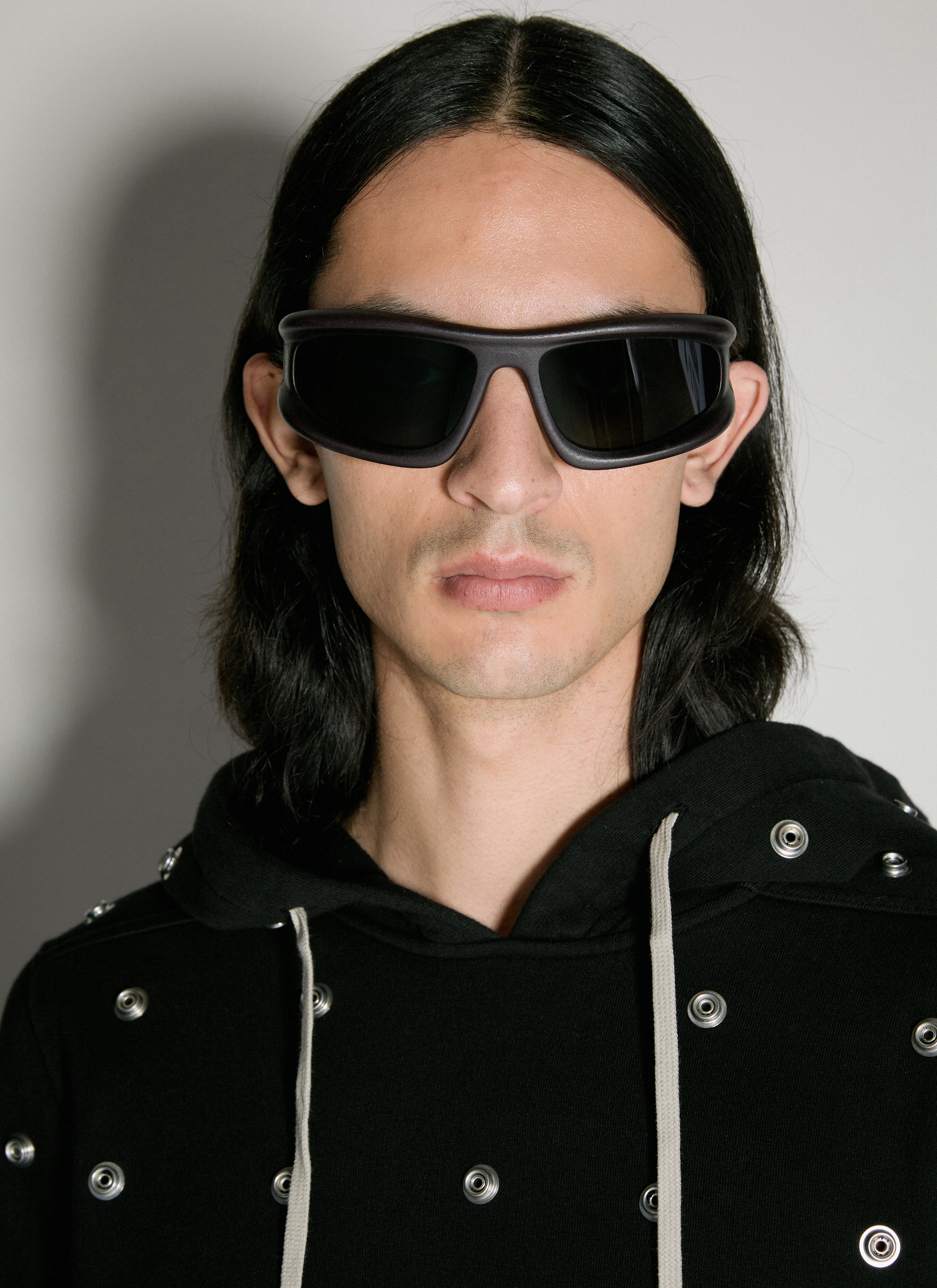 032C x MYKITA Men's' Marfa Sunglasses in Black | LN-CC®