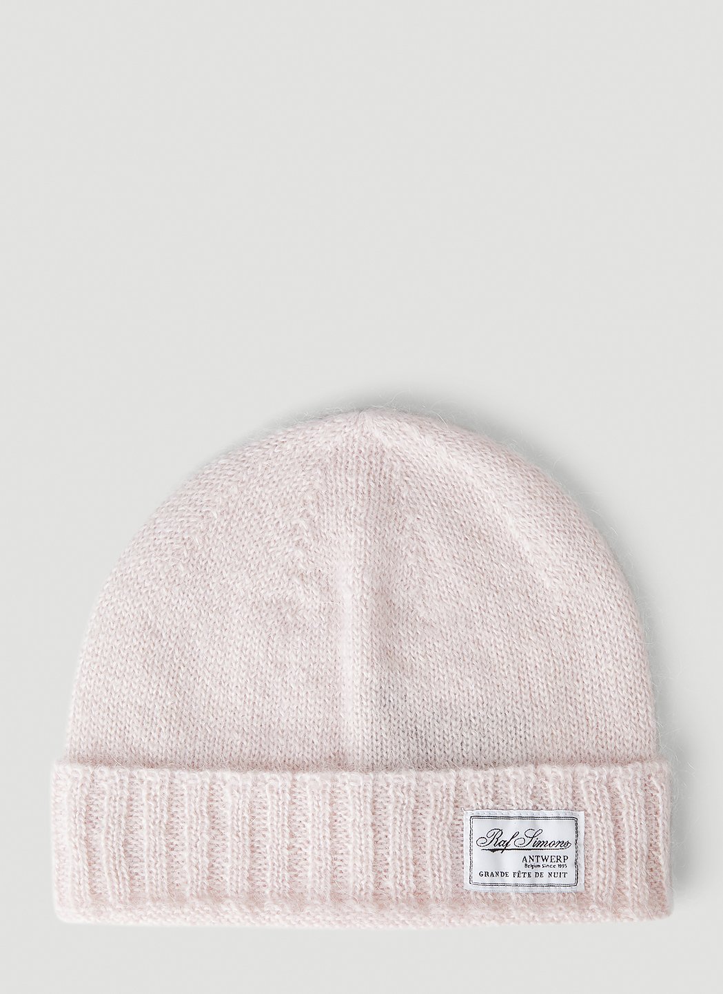 Logo Patch Beanie Hat