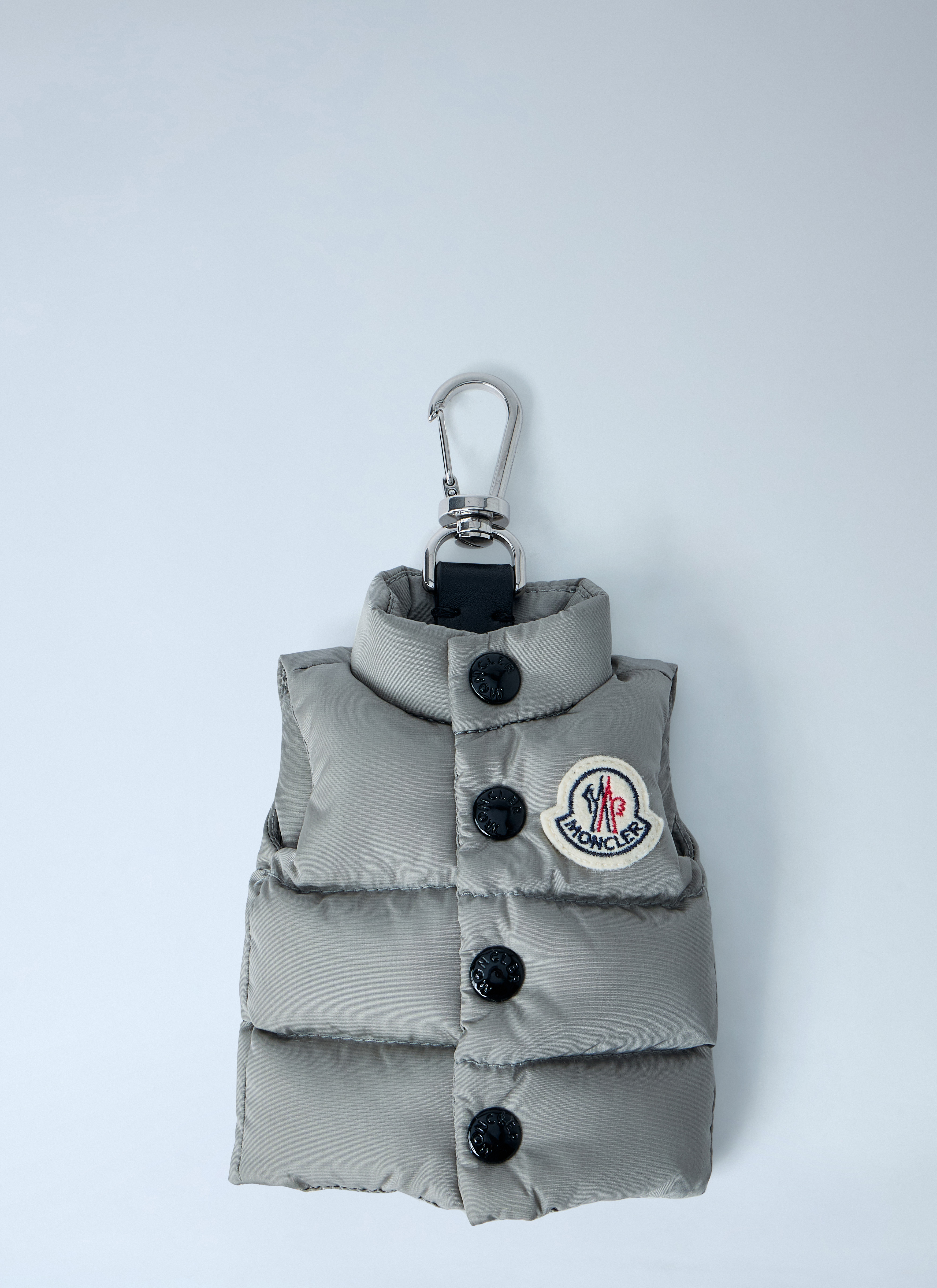 Moncler Vest Keyring - Man Keyrings Grey One Size