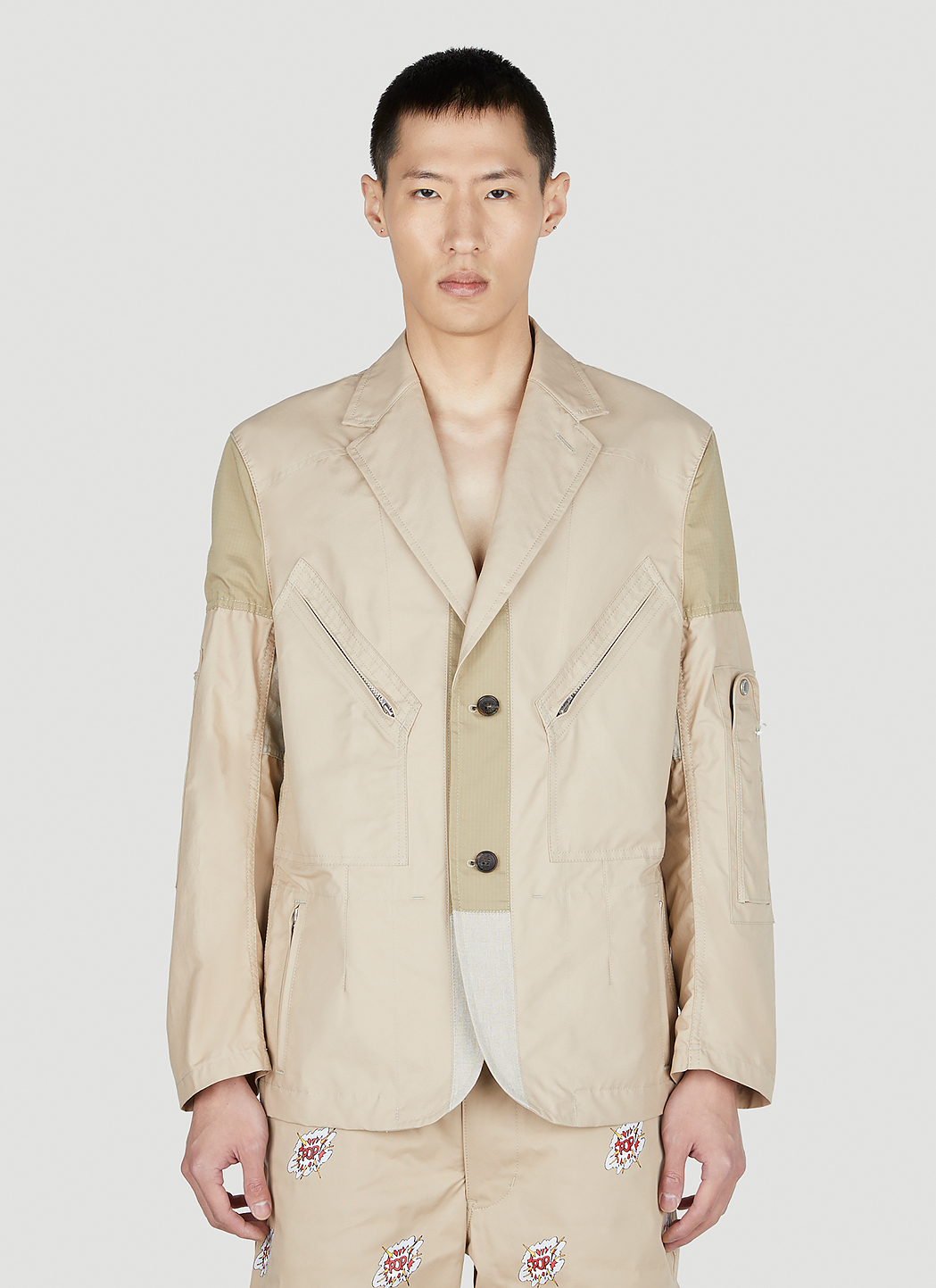 Patchwork Blazer