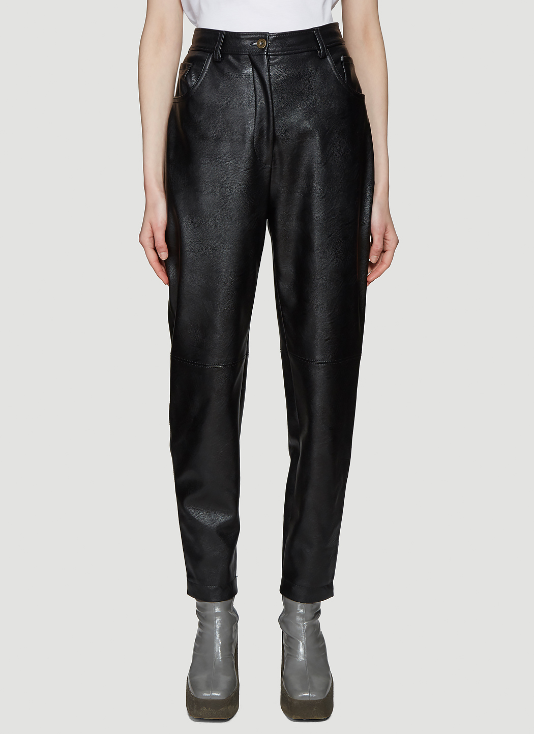 Hailey Faux Leather Trousers