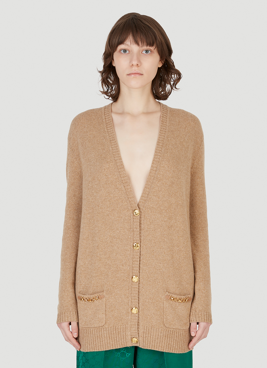 Chain Trim Cardigan