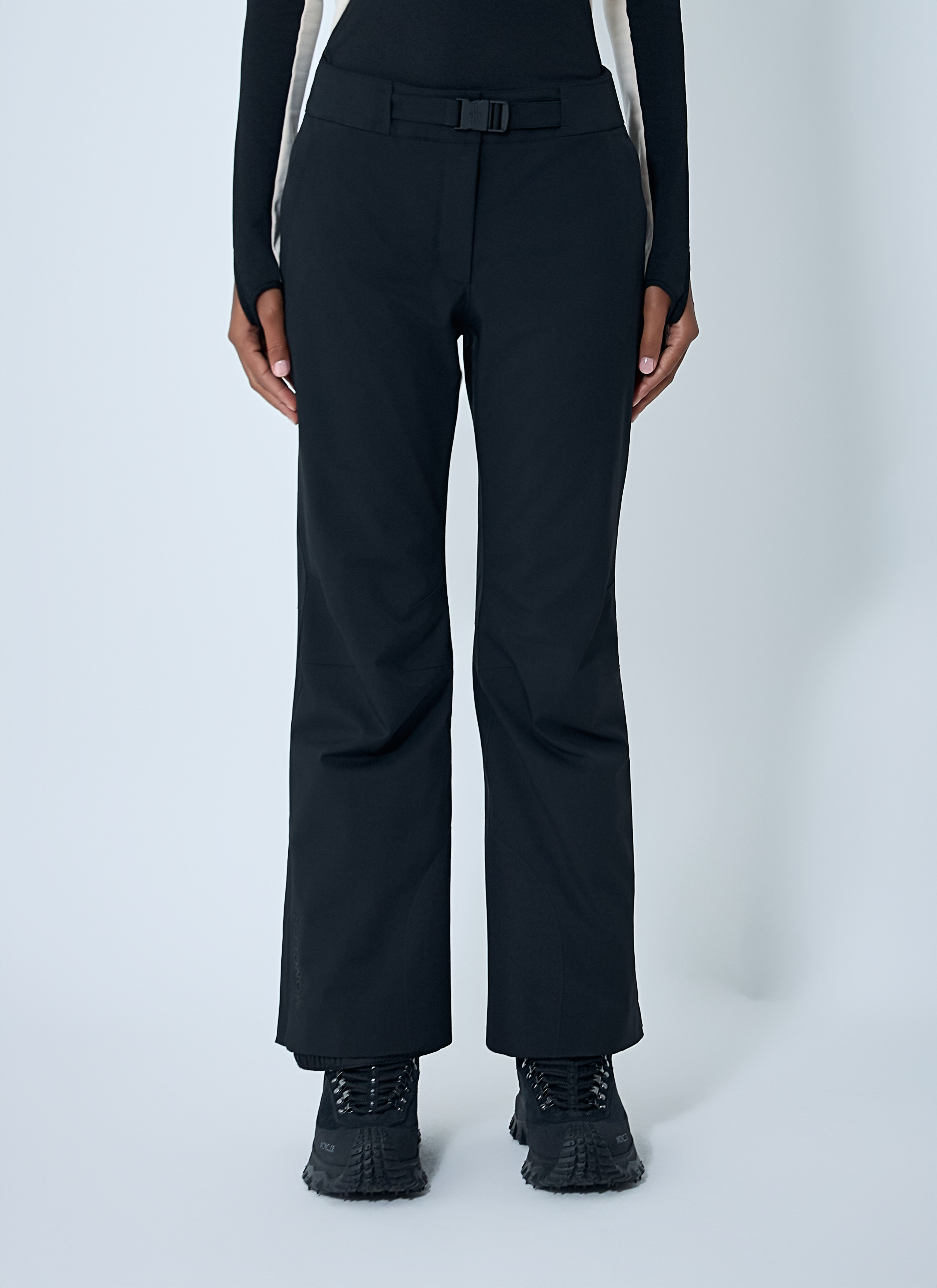 Moncler Grenoble Women's Black Padded Ski Pants - Woman Pants M