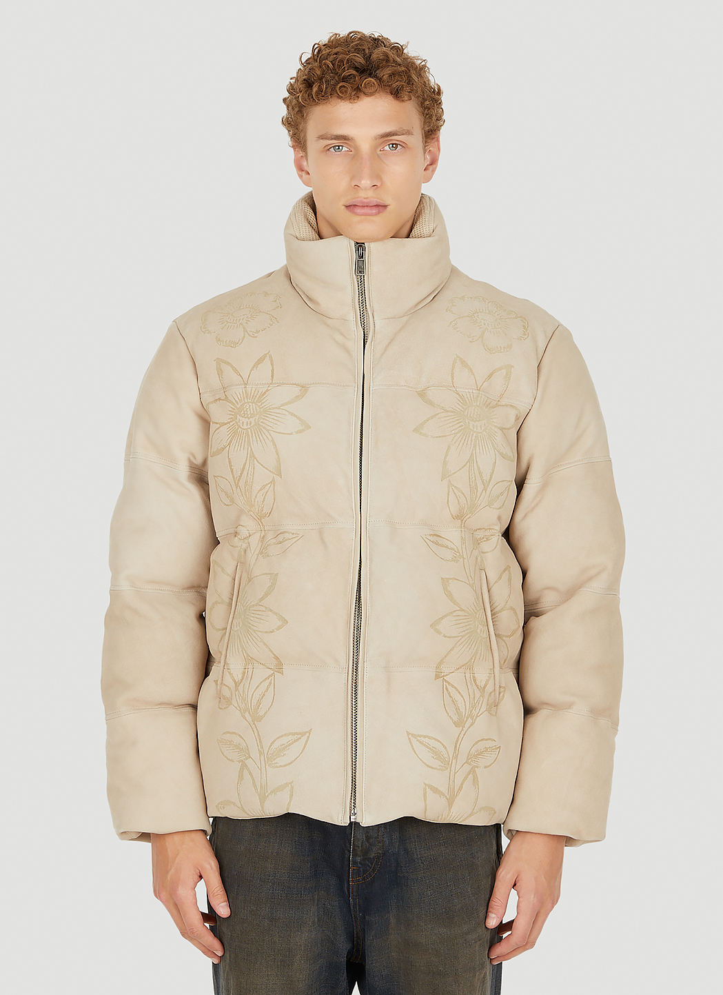 Floral Puffer Jacket