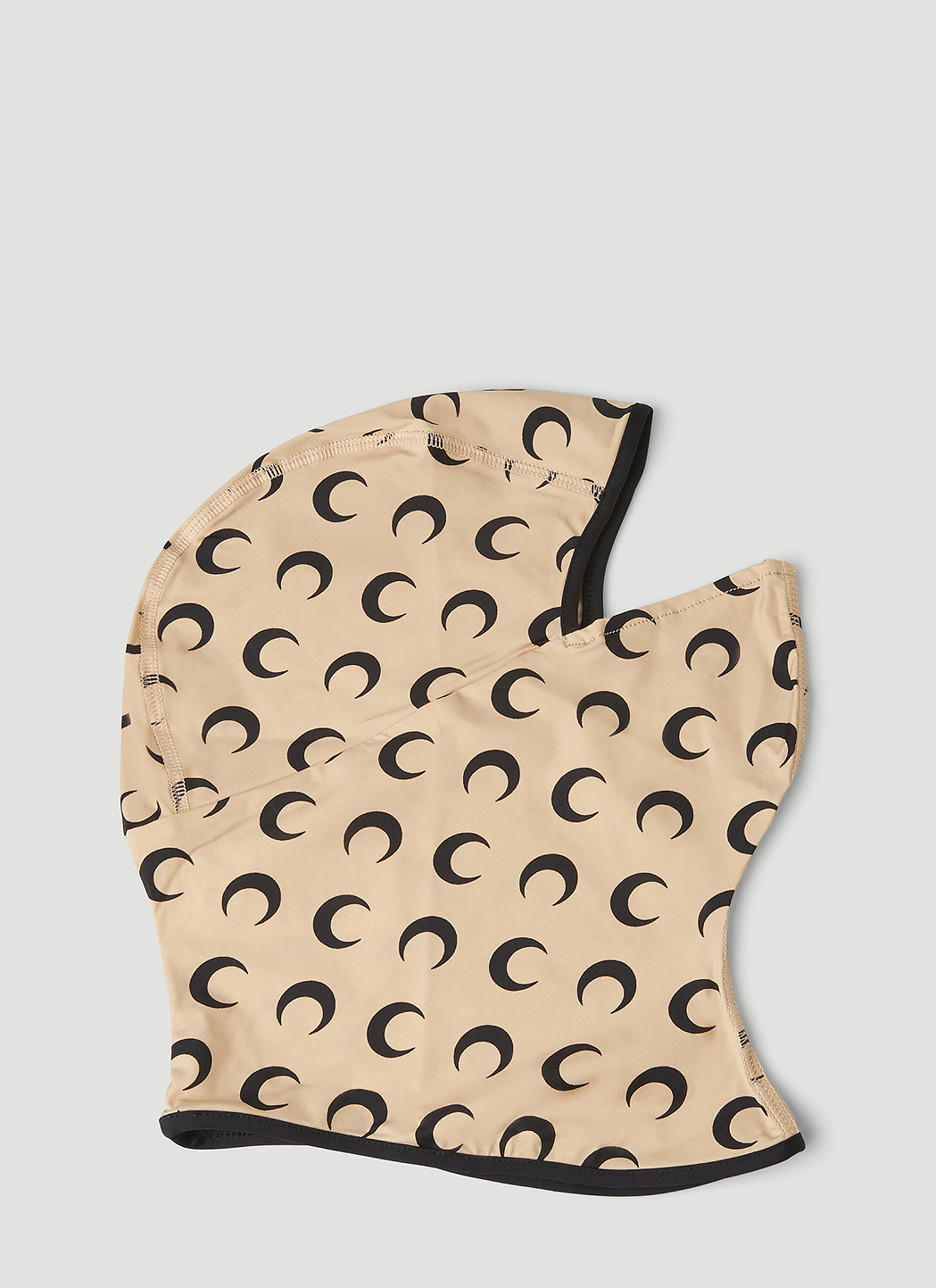 Marine Serre Black All Over Moon Regenerated Balaclava