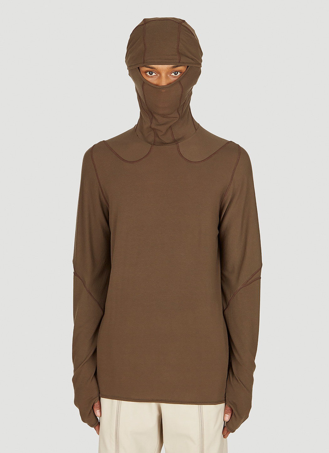 POST ARCHIVE FACTION (PAF) Men's' 5.1 Long Sleeve Center Sweater