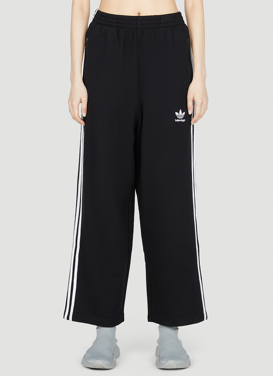 adidas x Balenciaga Logo Track Pants in Black | LN-CC