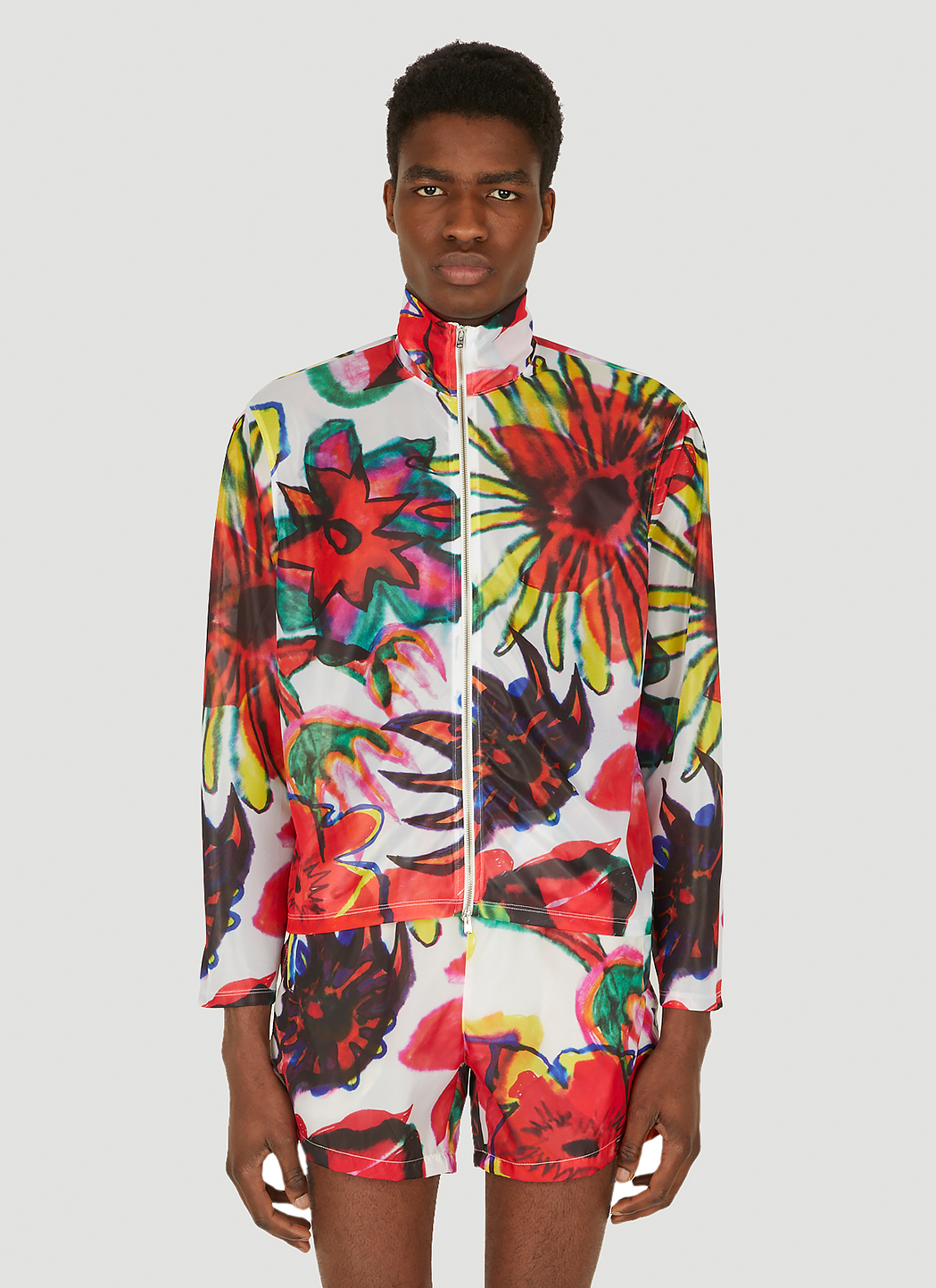 Flowers Print Sweatshirt