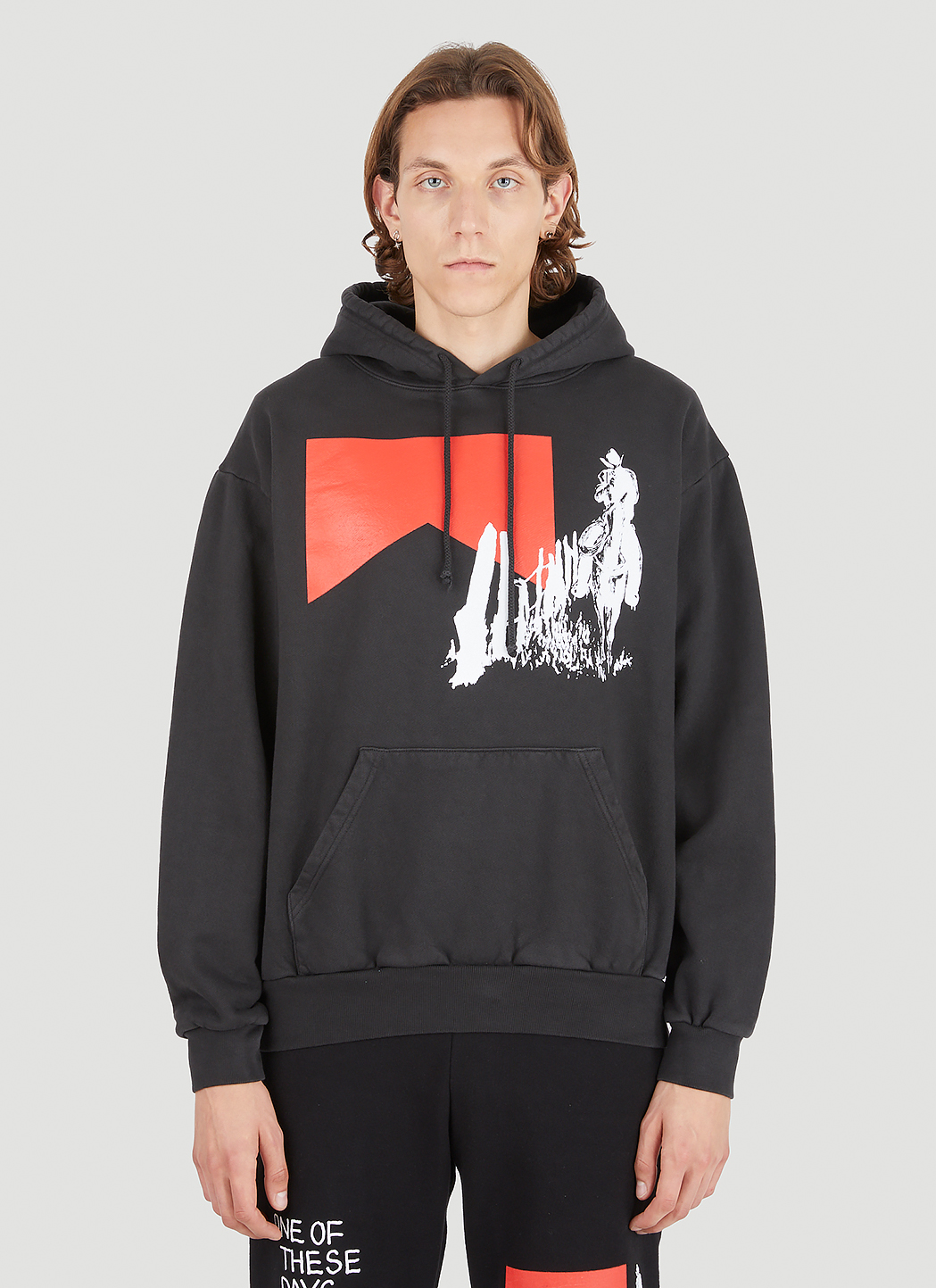 Fence Line Hooded Sweatshirt