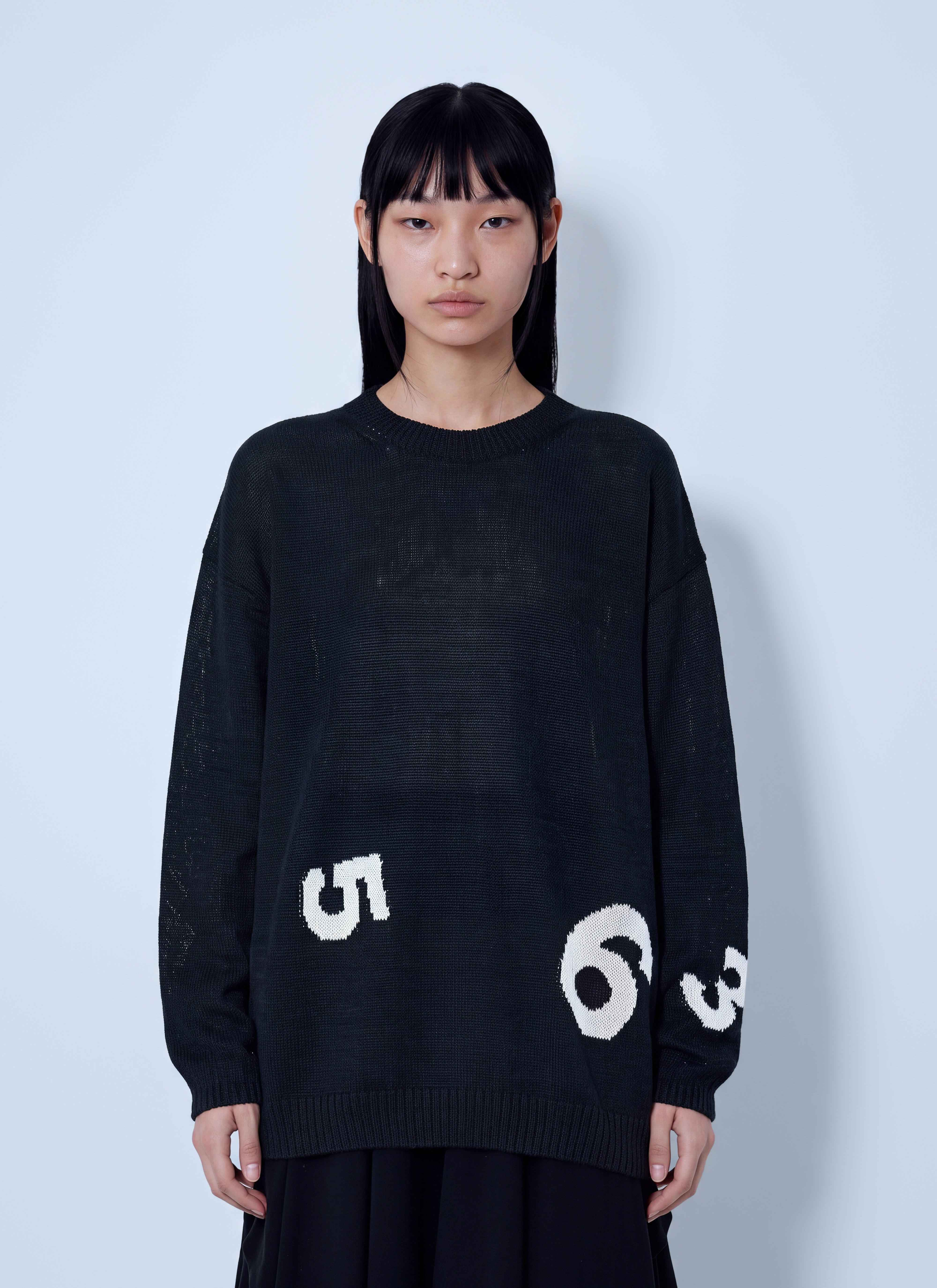 Yohji Yamamoto Yohji Yamamoto Round Neck Pullover