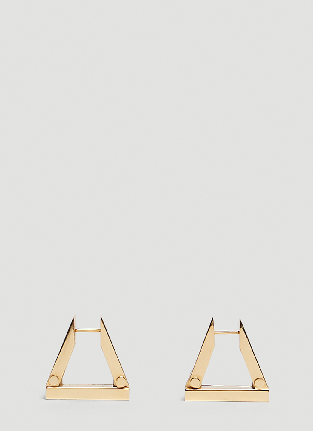Triangle Hoop Earrings