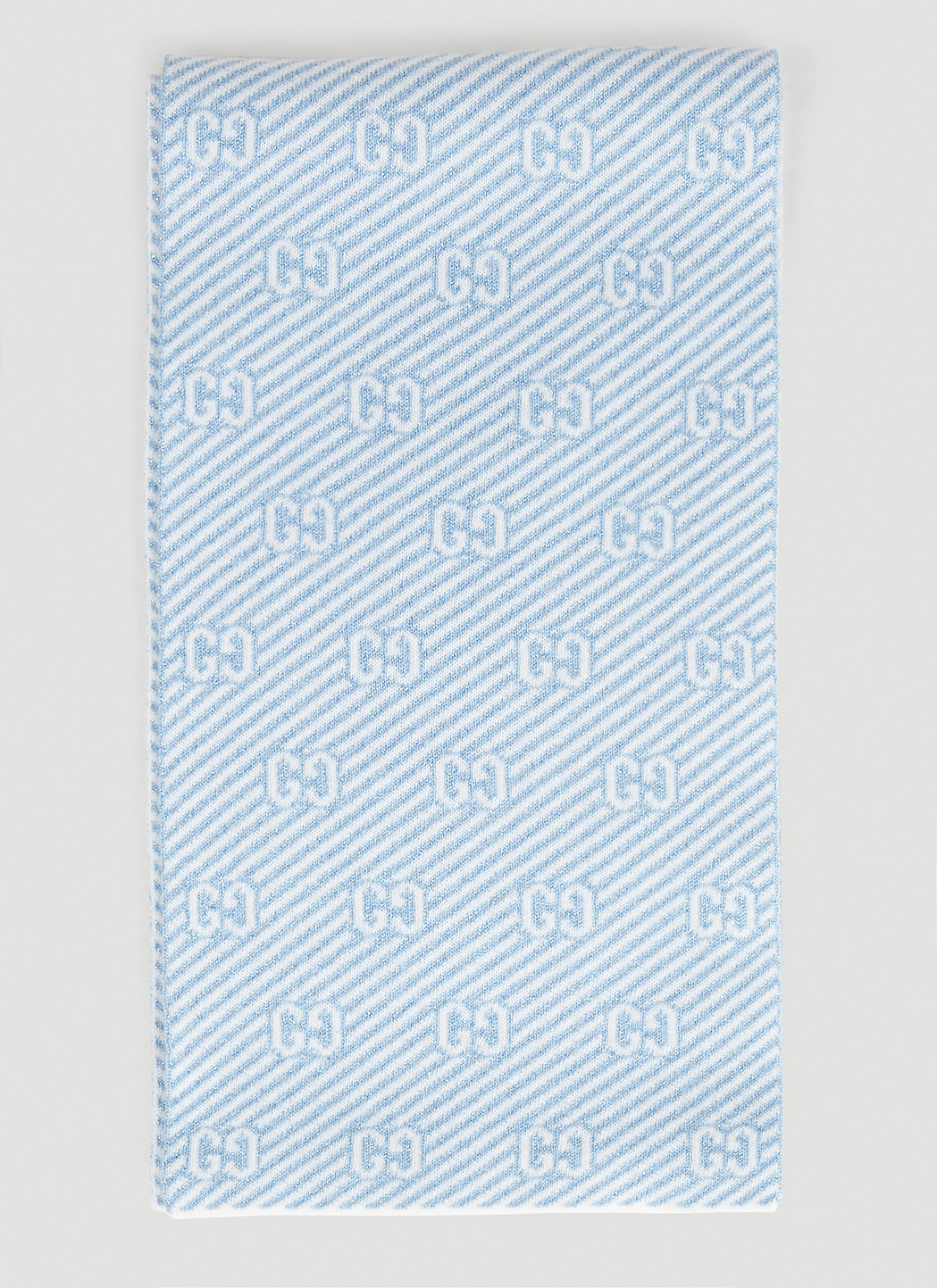 GG Diagonal Stripe Scarf