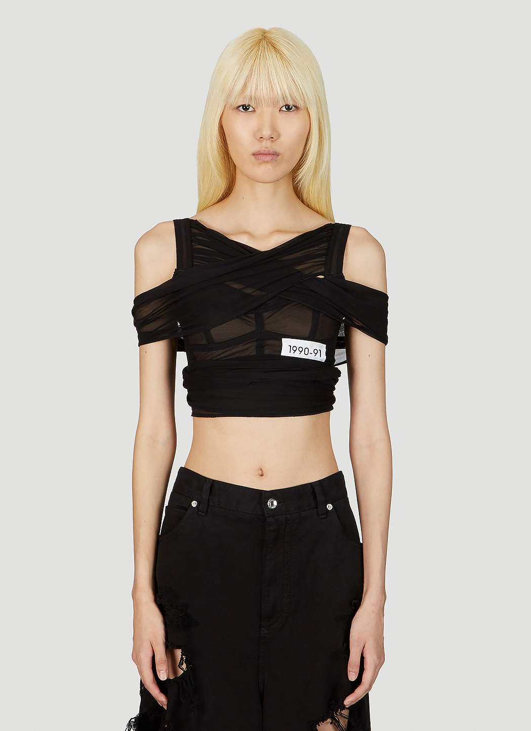 Dolce & Gabbana メッシュトップス