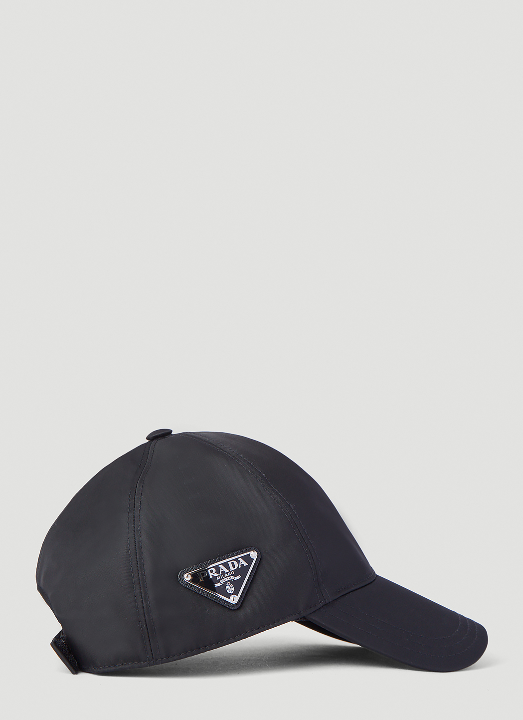 Prada Women's Re-Nylon Baseball Cap in Black | LN-CC