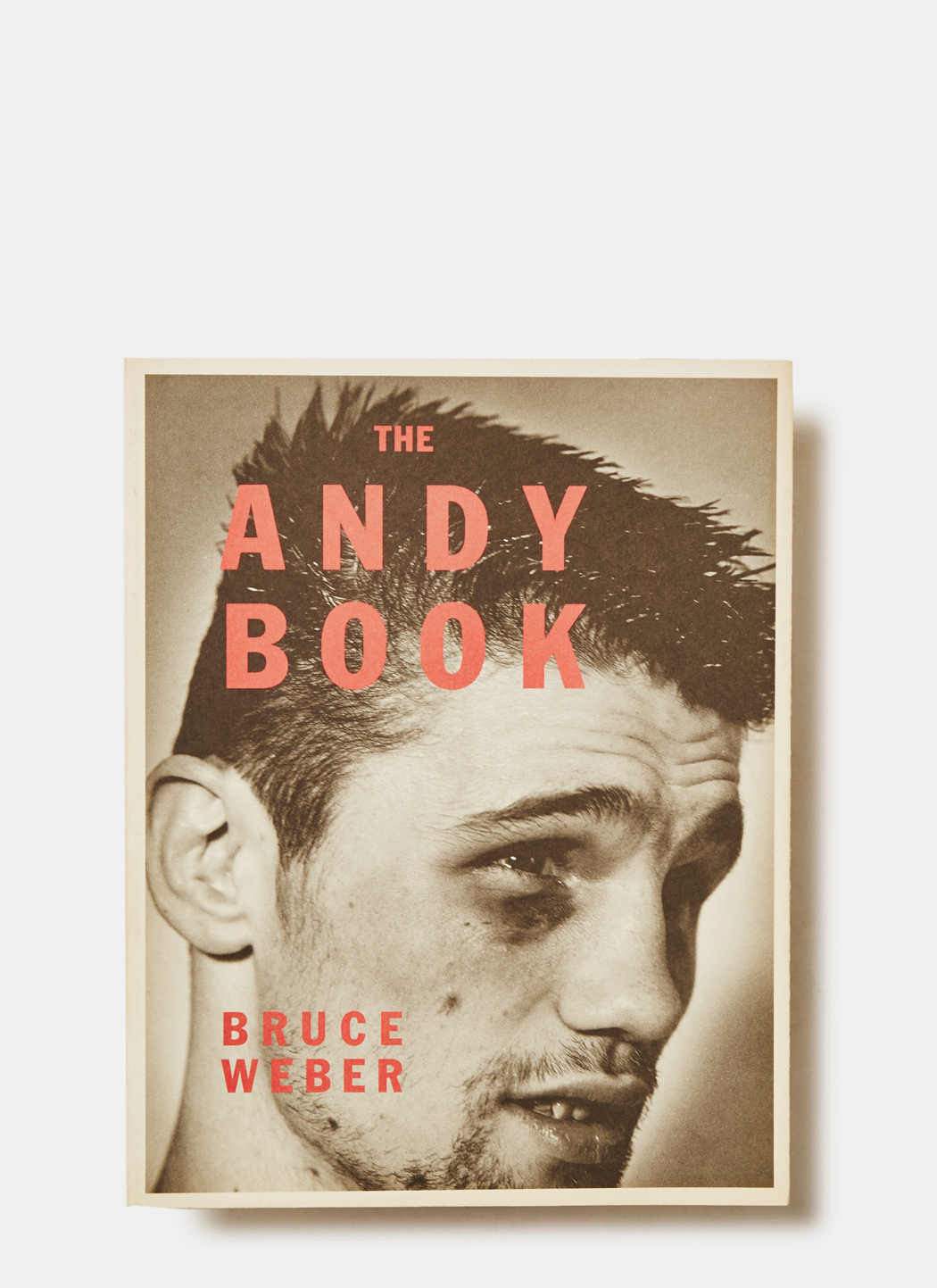 THE ANDY BOOK写真集 BRUCE WEBER SIGNED Bruce Weber The Andy Book Photographs 1st PB DJ Boxer