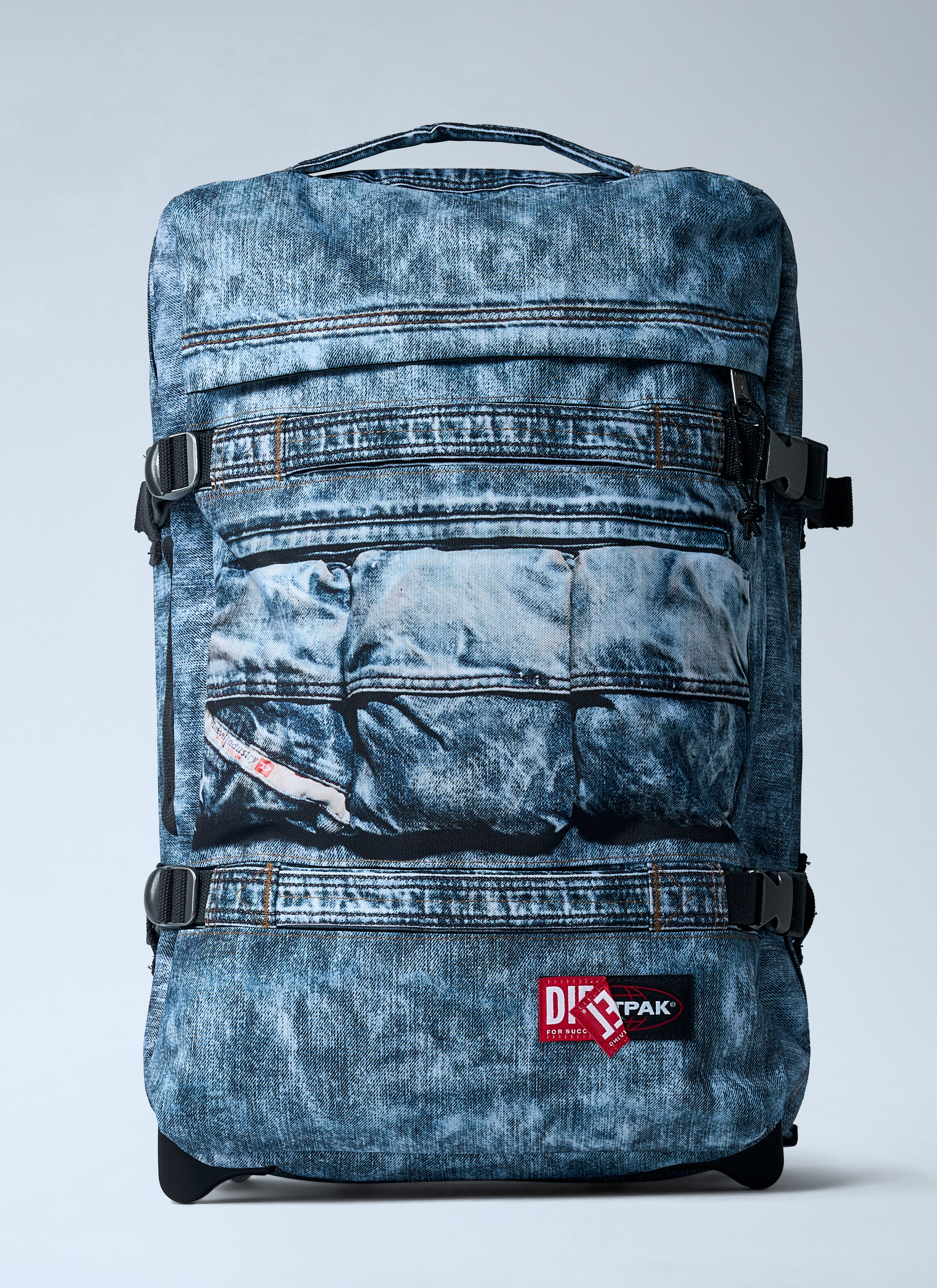 Diesel x Eastpak Men's' Transit'R S Suitcase in Denim | LN-CC®